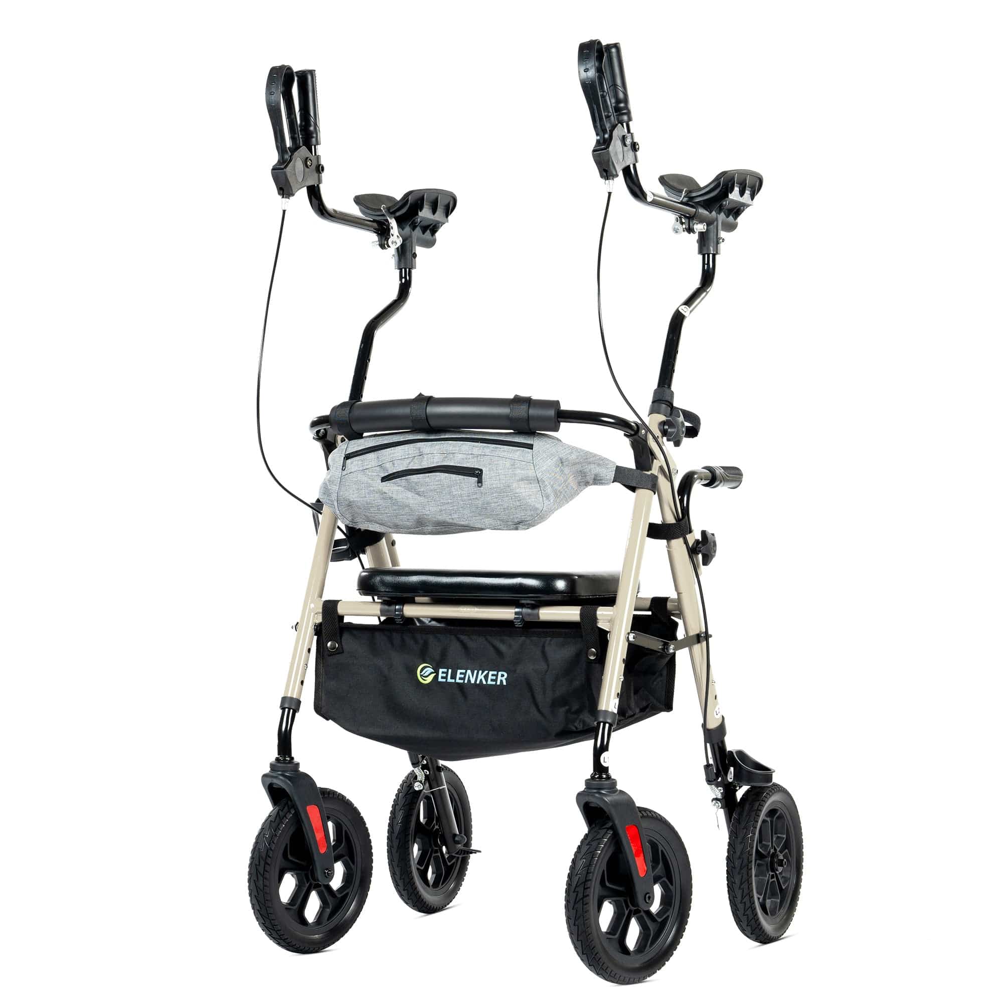 YF-9008E All-Terrain Dual-Brake Upright Walker 10