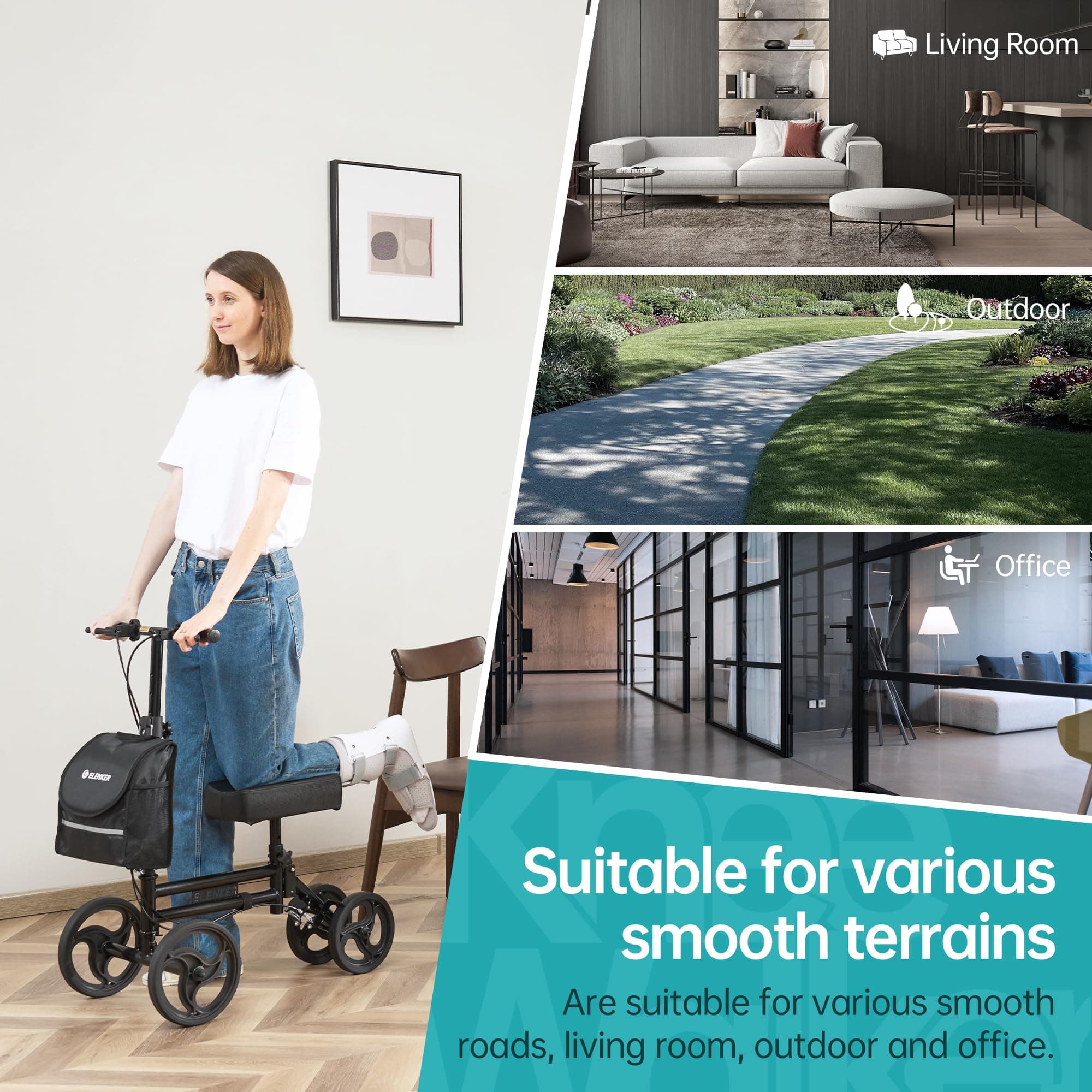 YF-9005F Knee Walker 10