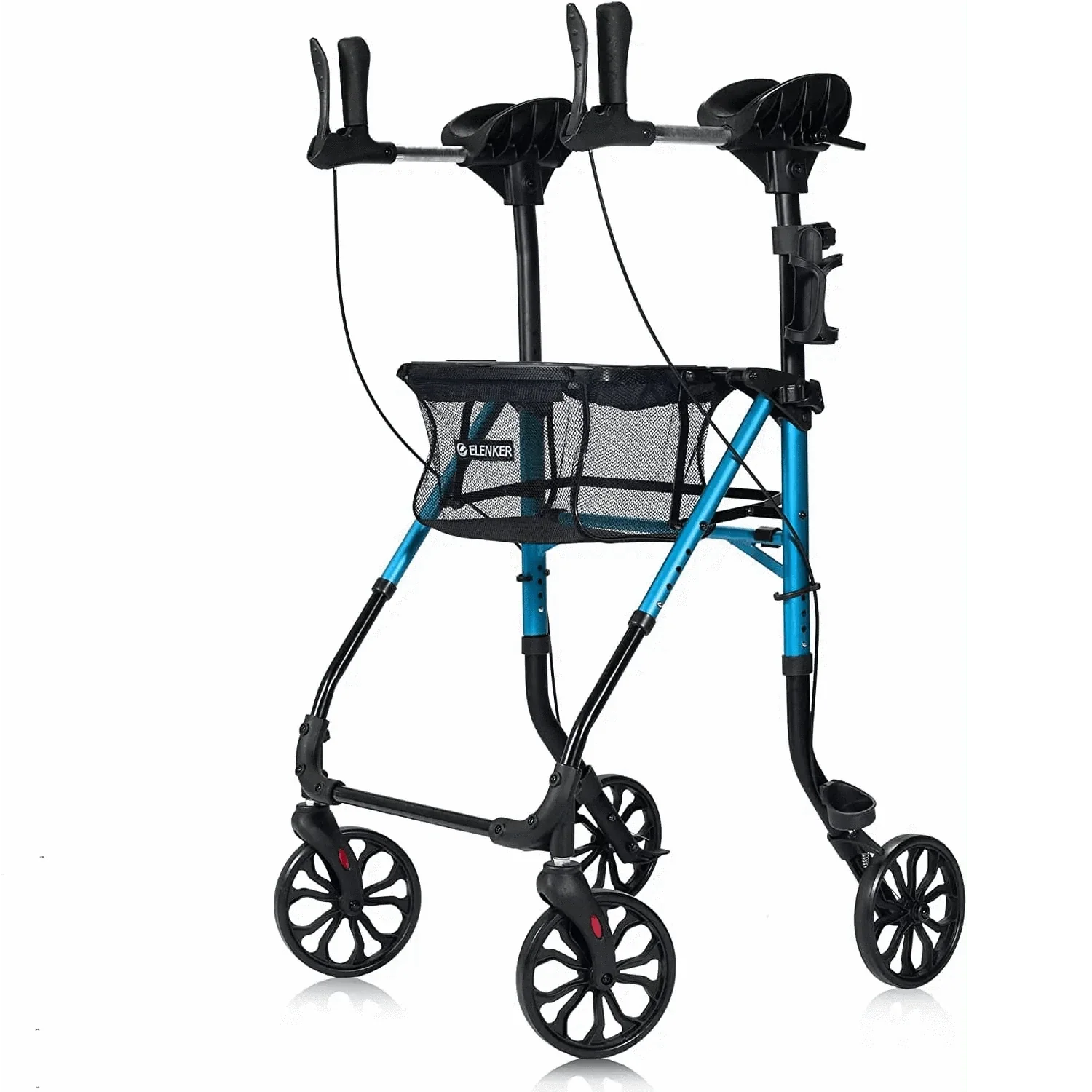 KLD-9215 Dual-Brake Lightweight Upright Walker 8