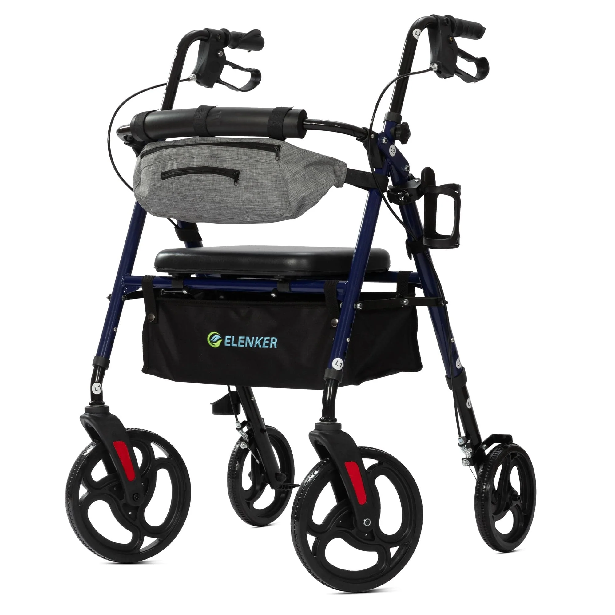 YF-9007C Dual-Brake Rollator Walker 8