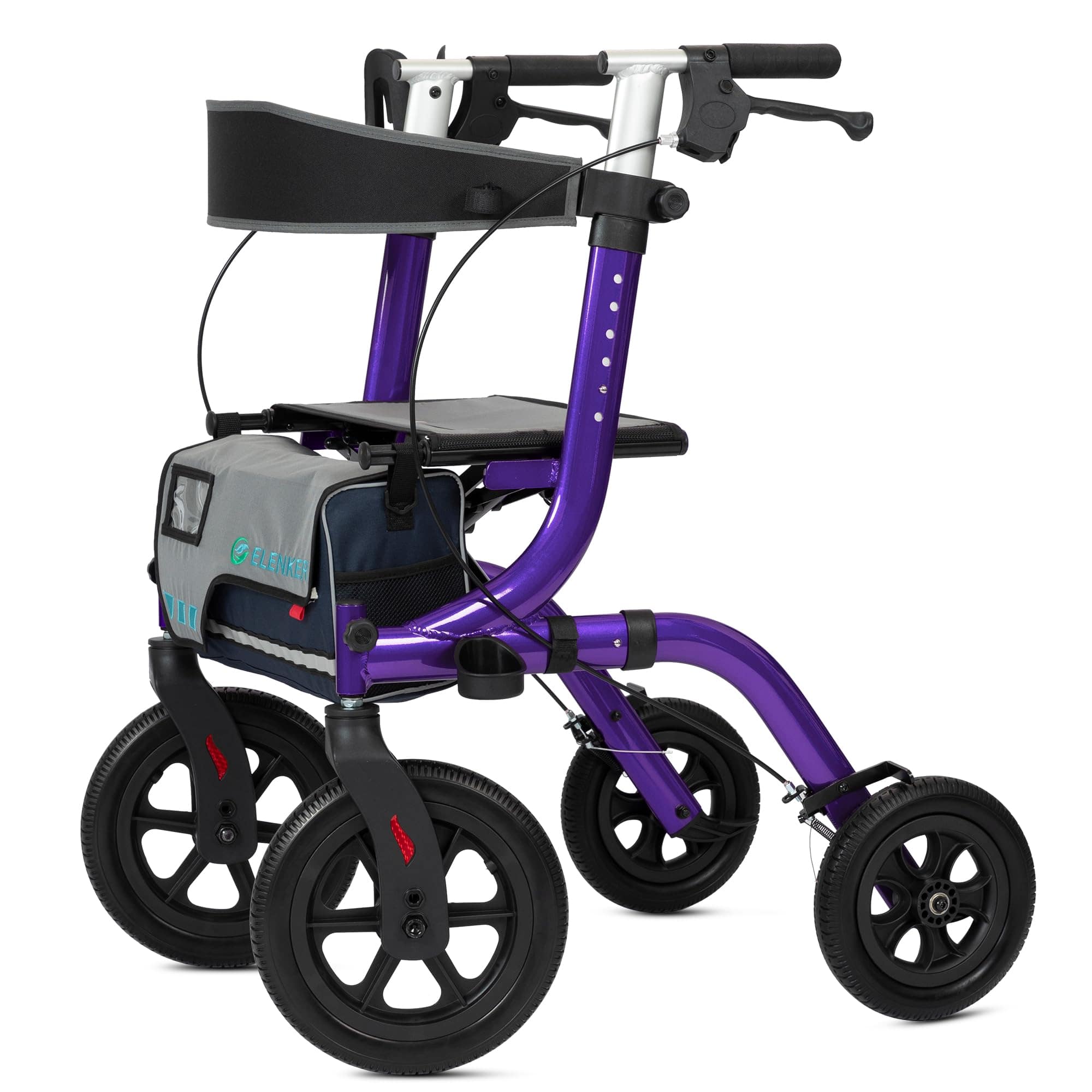 HFK-9210KDB All Terrain Dual-Brake Rollator Walker 10