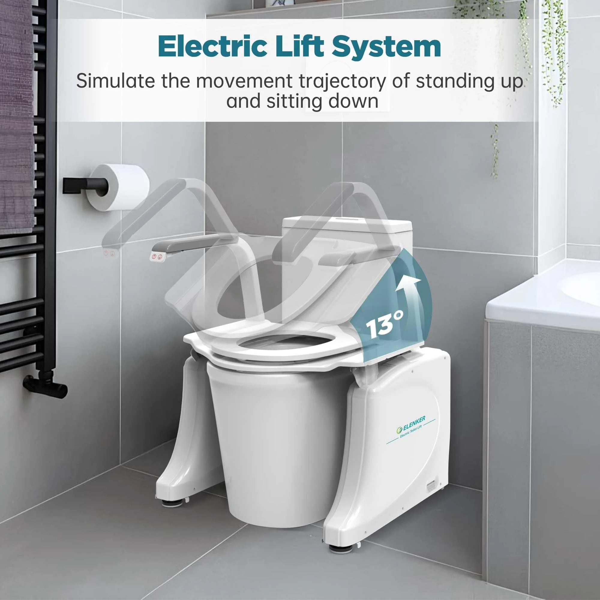 JC-JC35LT1 Electric Toilet Smooth Motorized Riser
