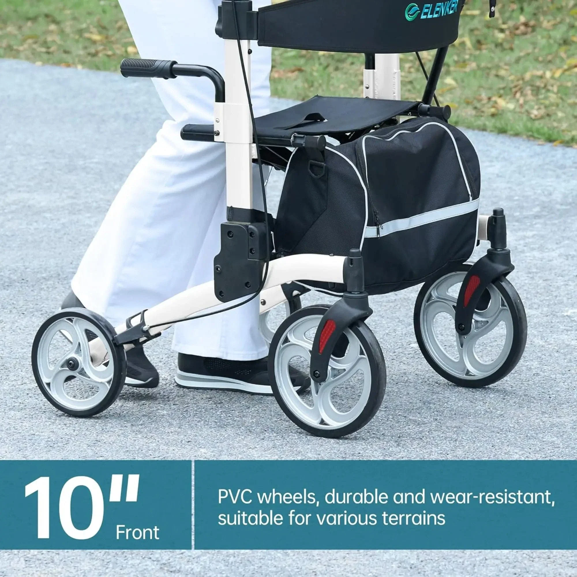 HFK-9240 Dual-Brake Upright walker 8