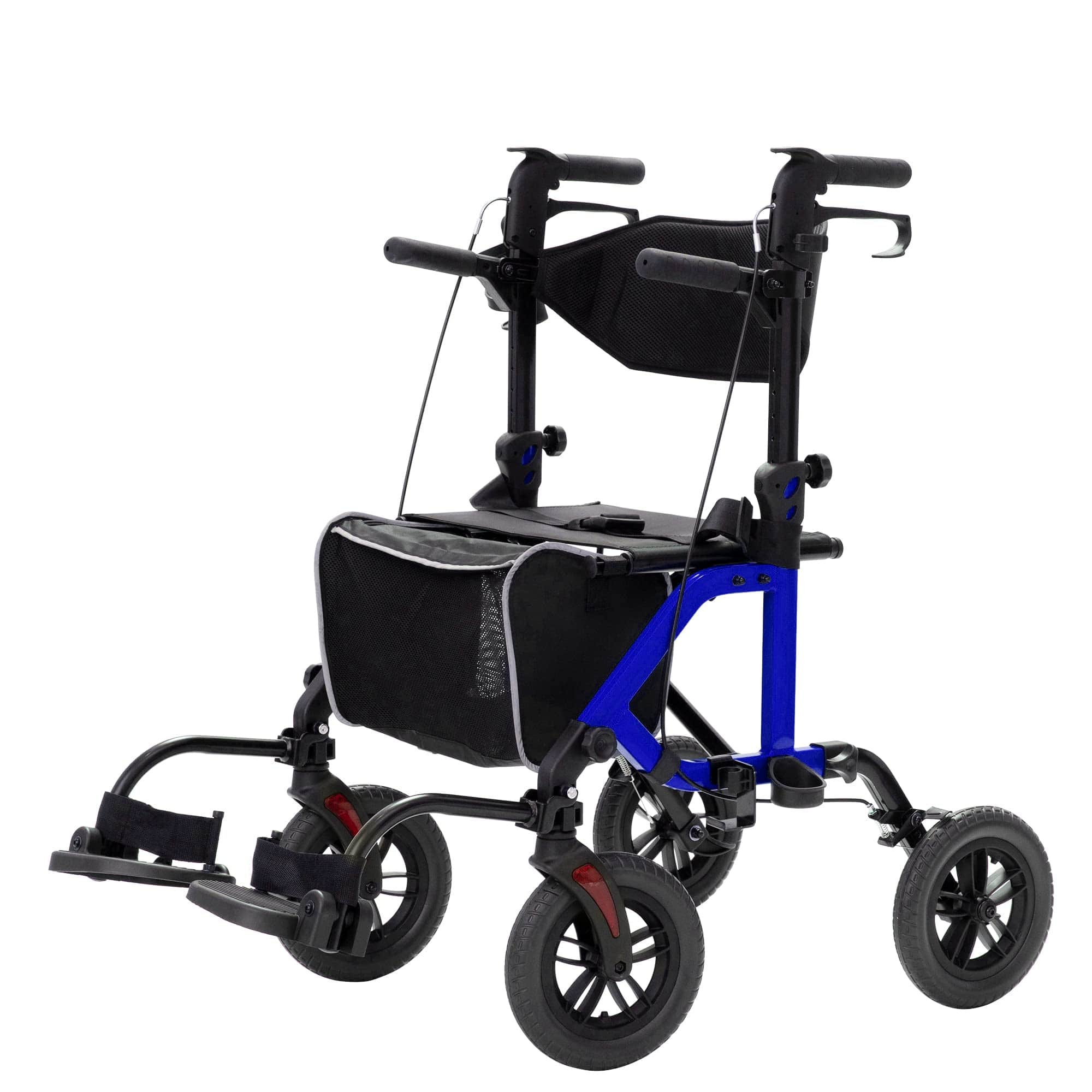 KLD-9224-2 All Terrain 2-in-1 Rollator Walker 10