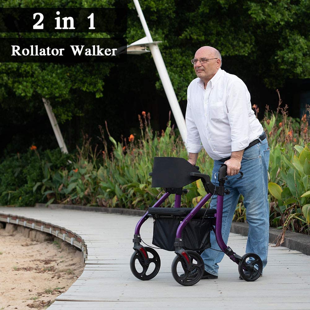KLD-9269 2-in-1 Rollator Walker 8