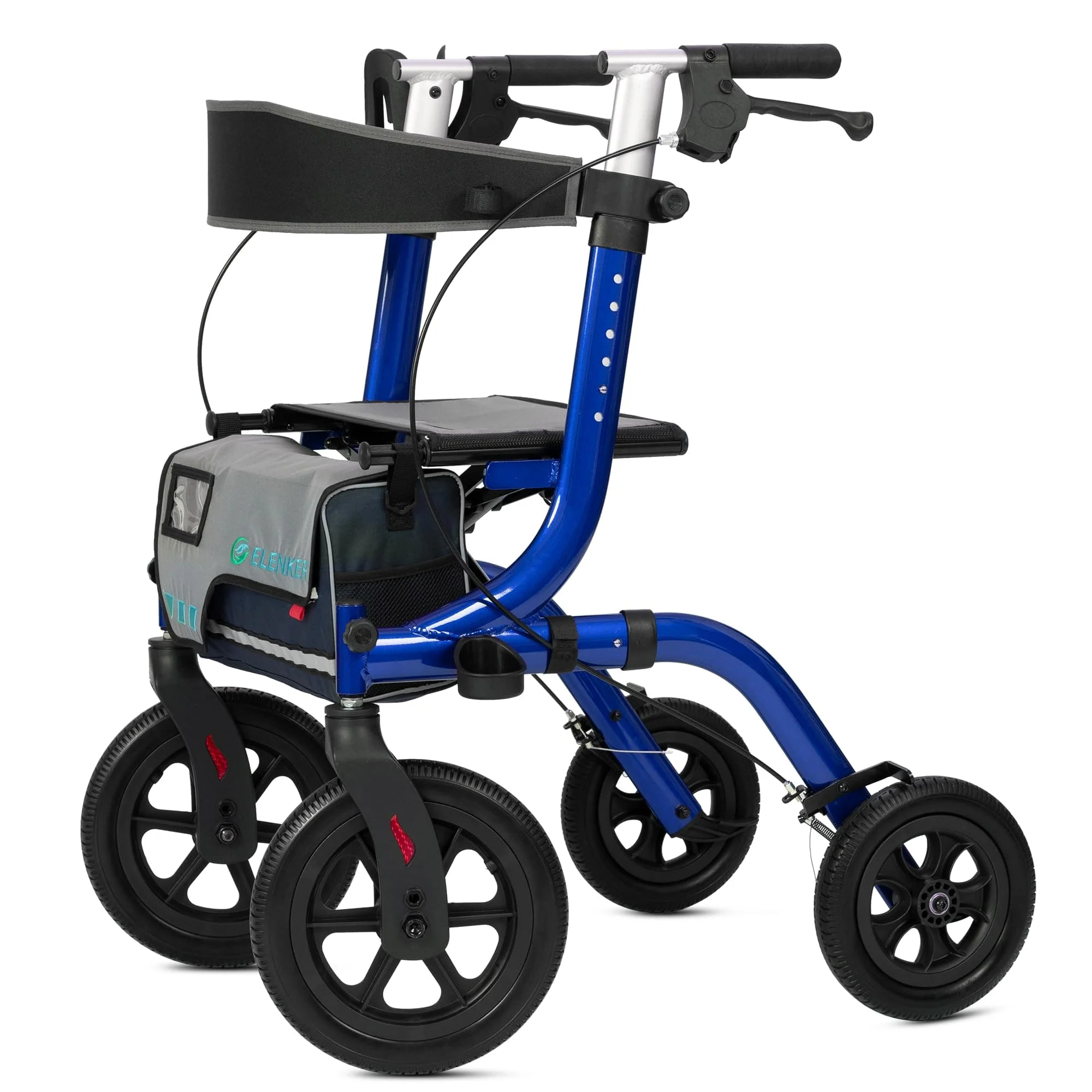 HFK-9210KDB All Terrain Dual-Brake Rollator Walker 10