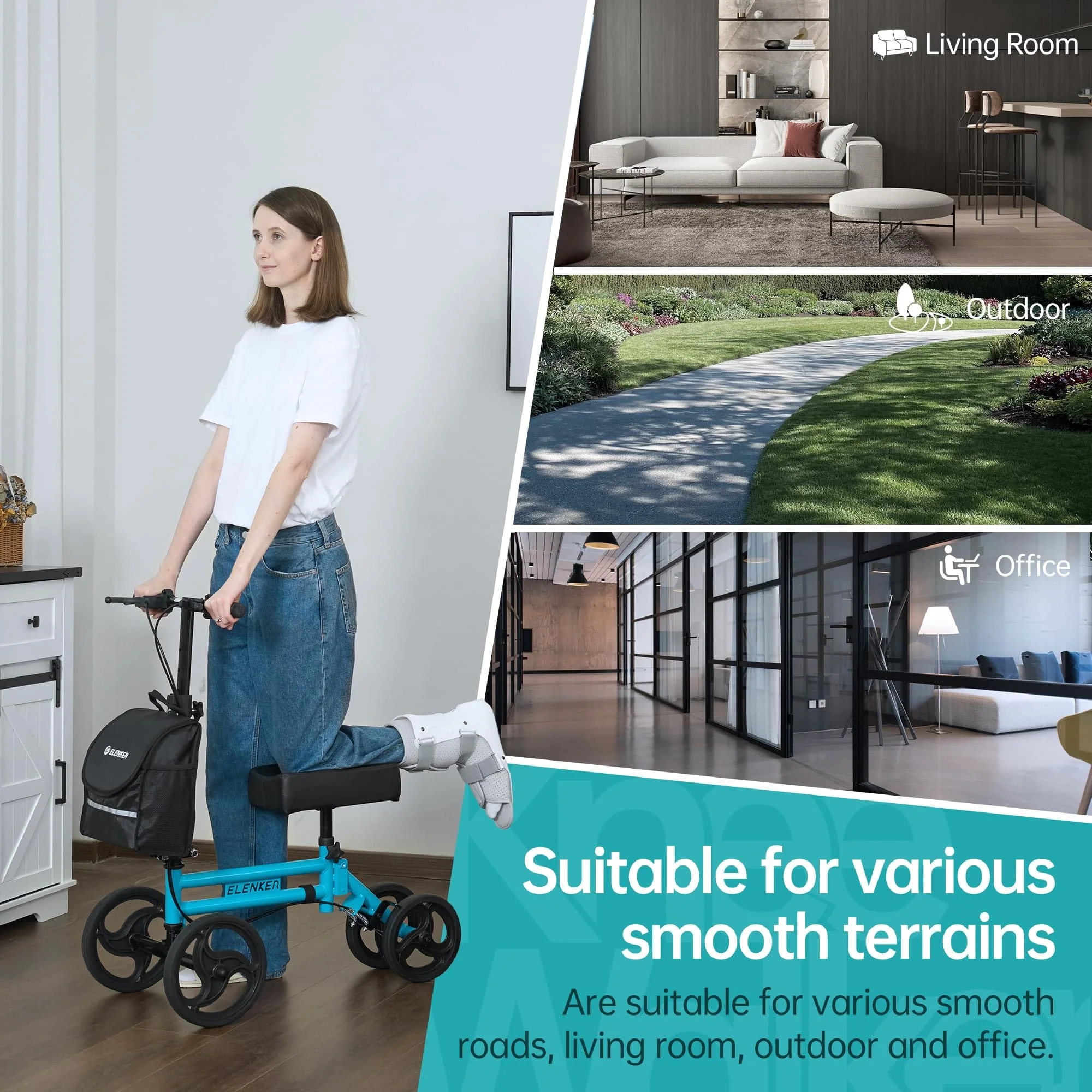 YF-9005F Knee Walker 10