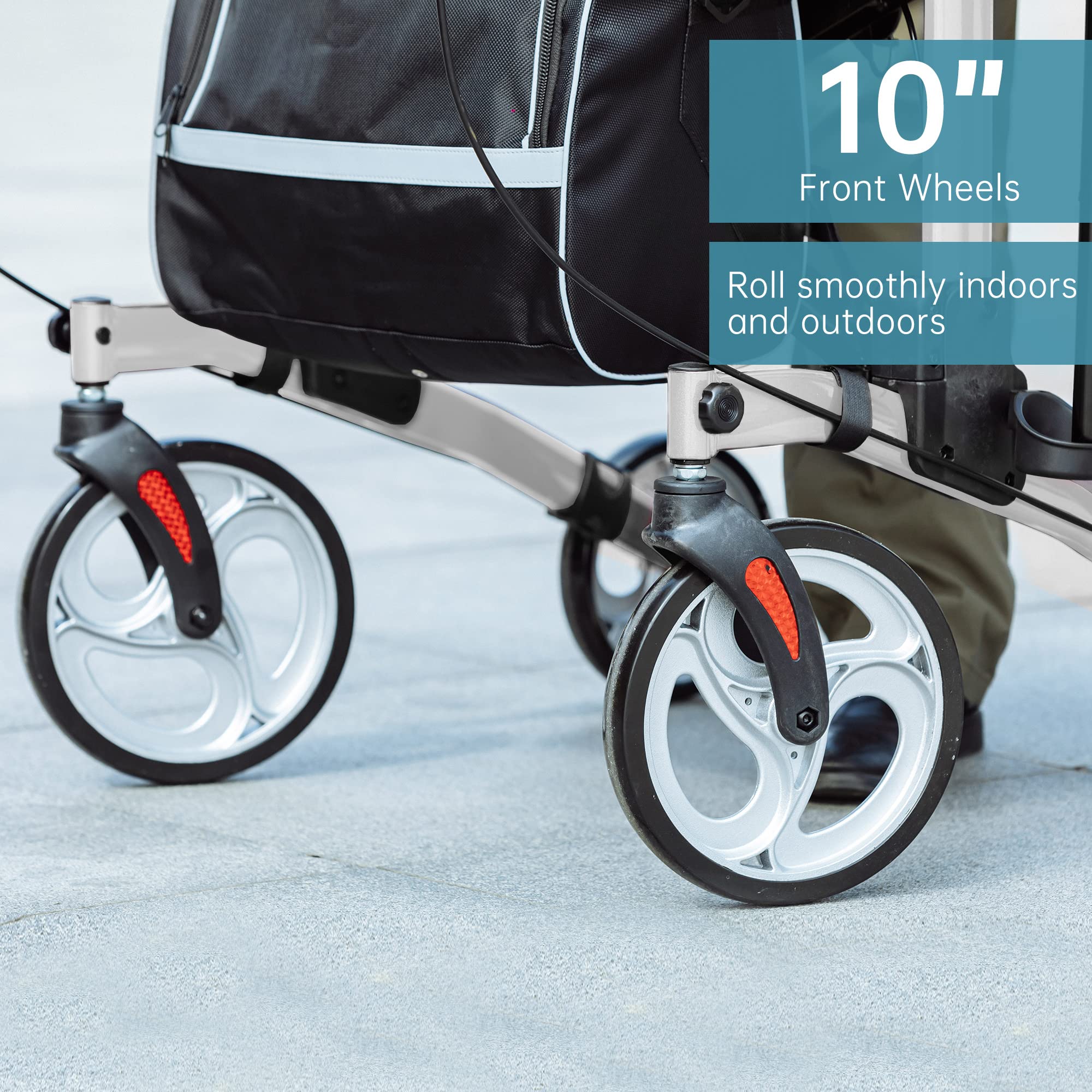 HFK-9240 Dual-Brake Upright walker 8