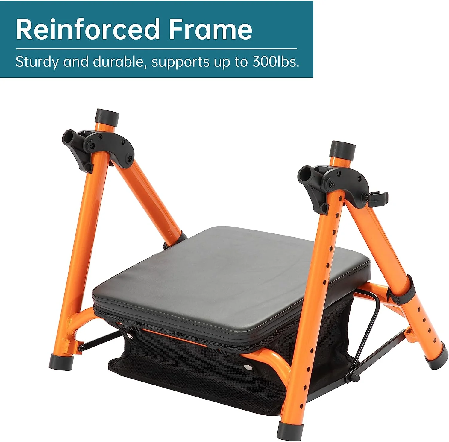 KLD-9218 All Terrain Dual-Brake Rollator Walker 8