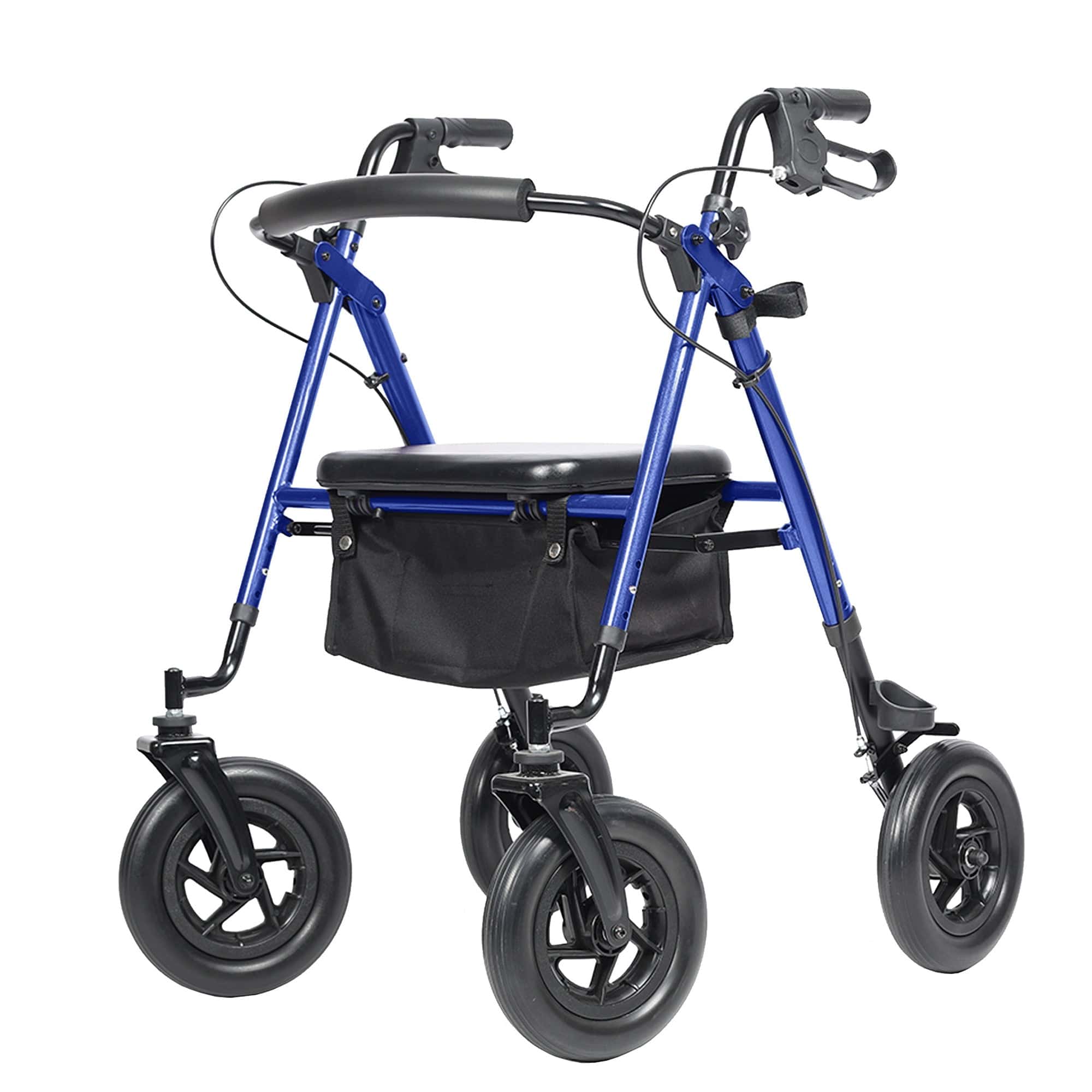 HFK-9236D4 All Terrain Dual-Brake Rollator Walker 10