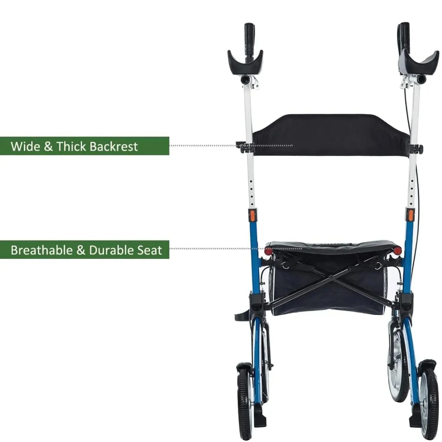 HCT-9291D Dual-Brake Upright Walker 8
