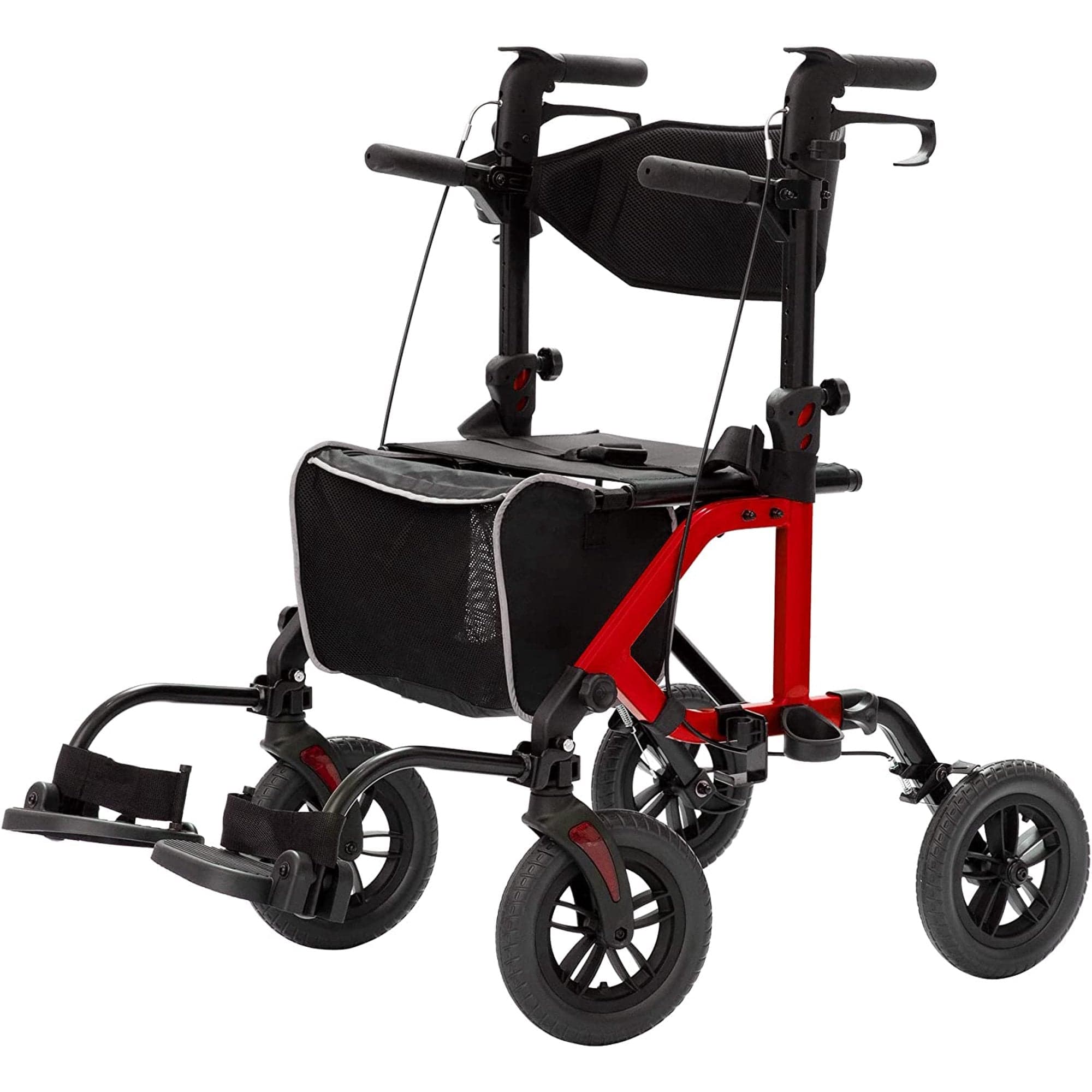 KLD-9224-2 All Terrain 2-in-1 Rollator Walker 10