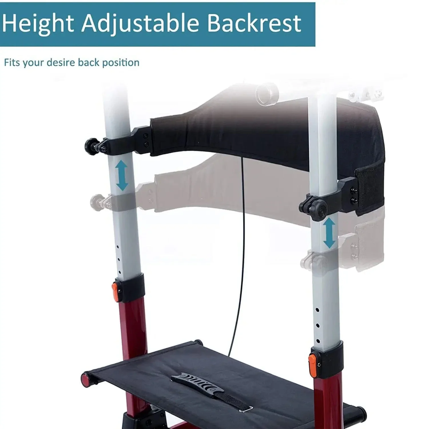 HCT-9291D Dual-Brake Upright Walker 8