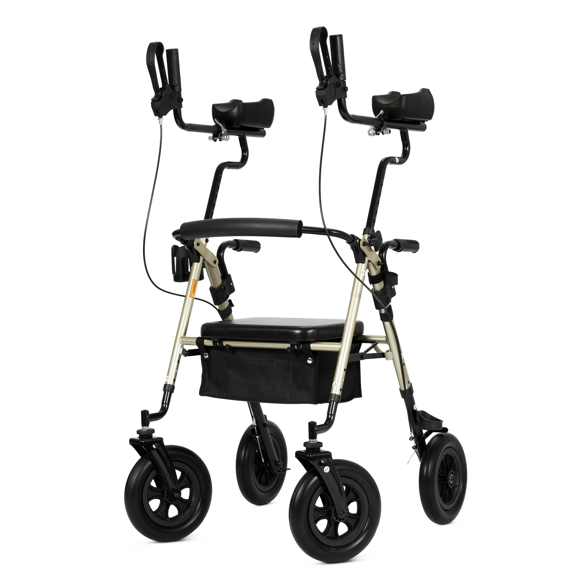 HFK-9236T4 All Terrain Dual-Brake Upright Walker 10