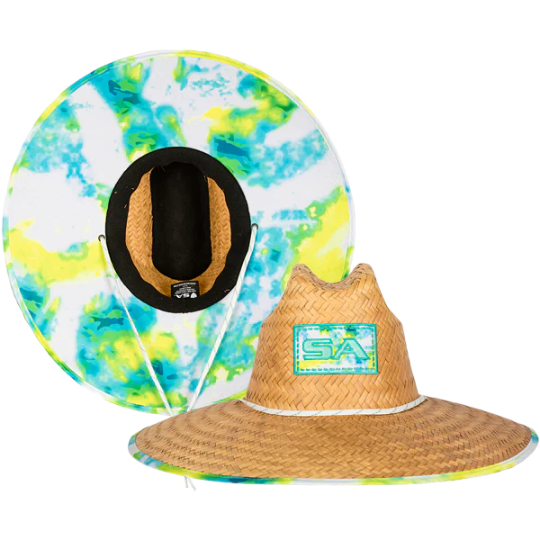 Palms Under Brim Straw Hat