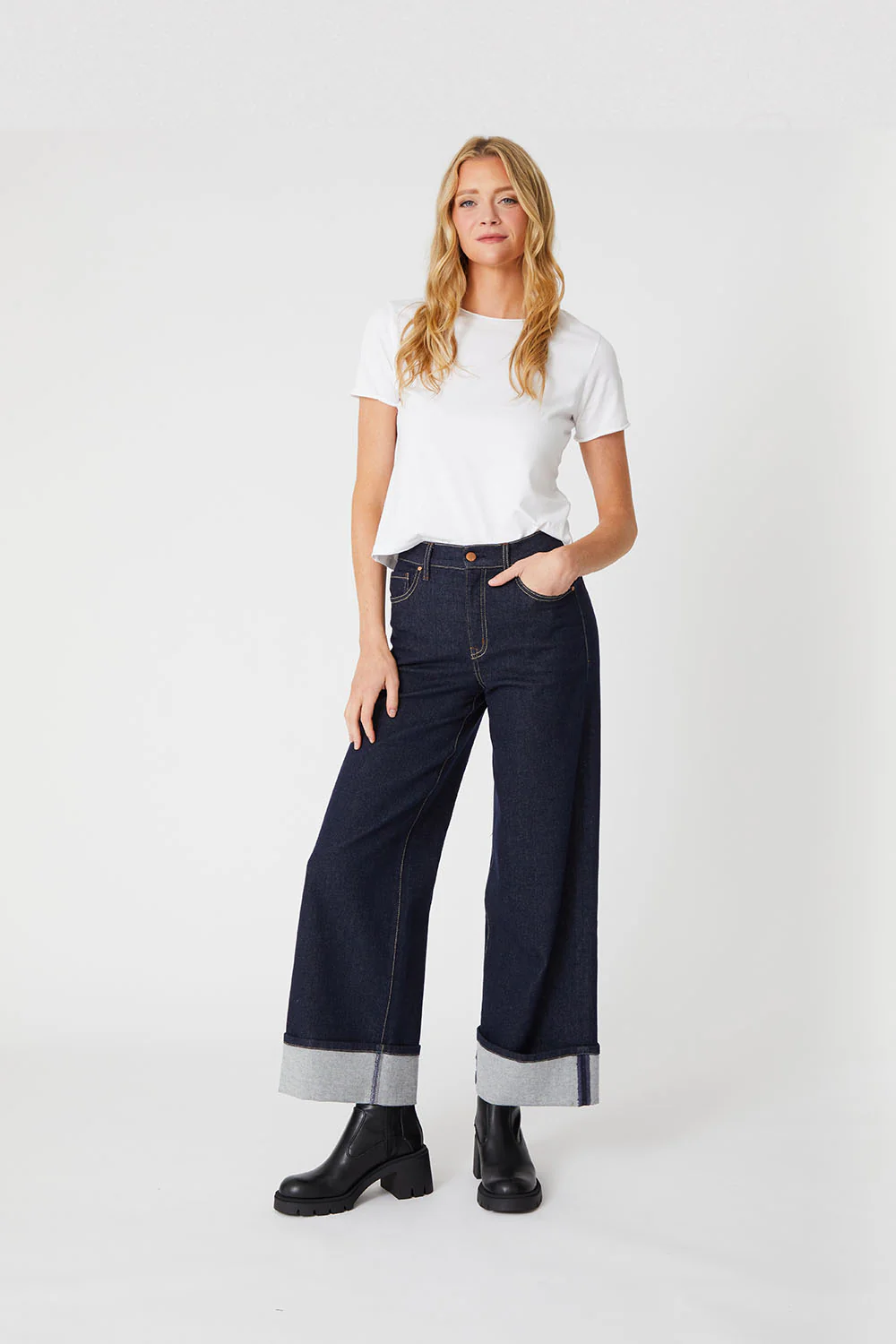 Tribecca Wide Cuff Jean