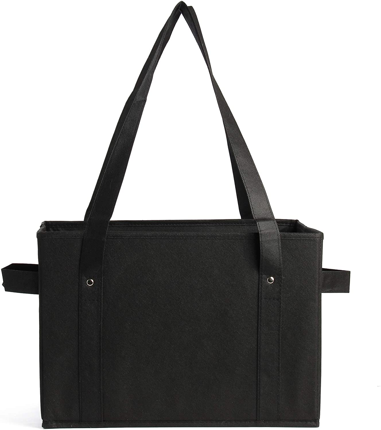 Box Tote  in Black