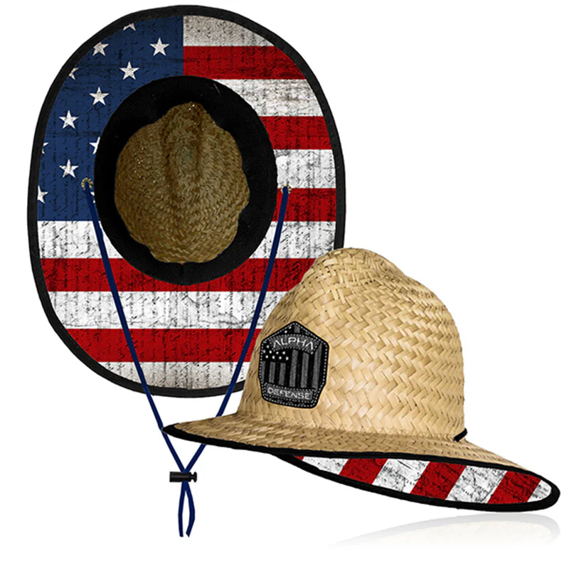 Ladder Under Brim Straw Hat