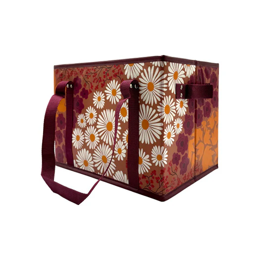 Box Tote in Blossom
