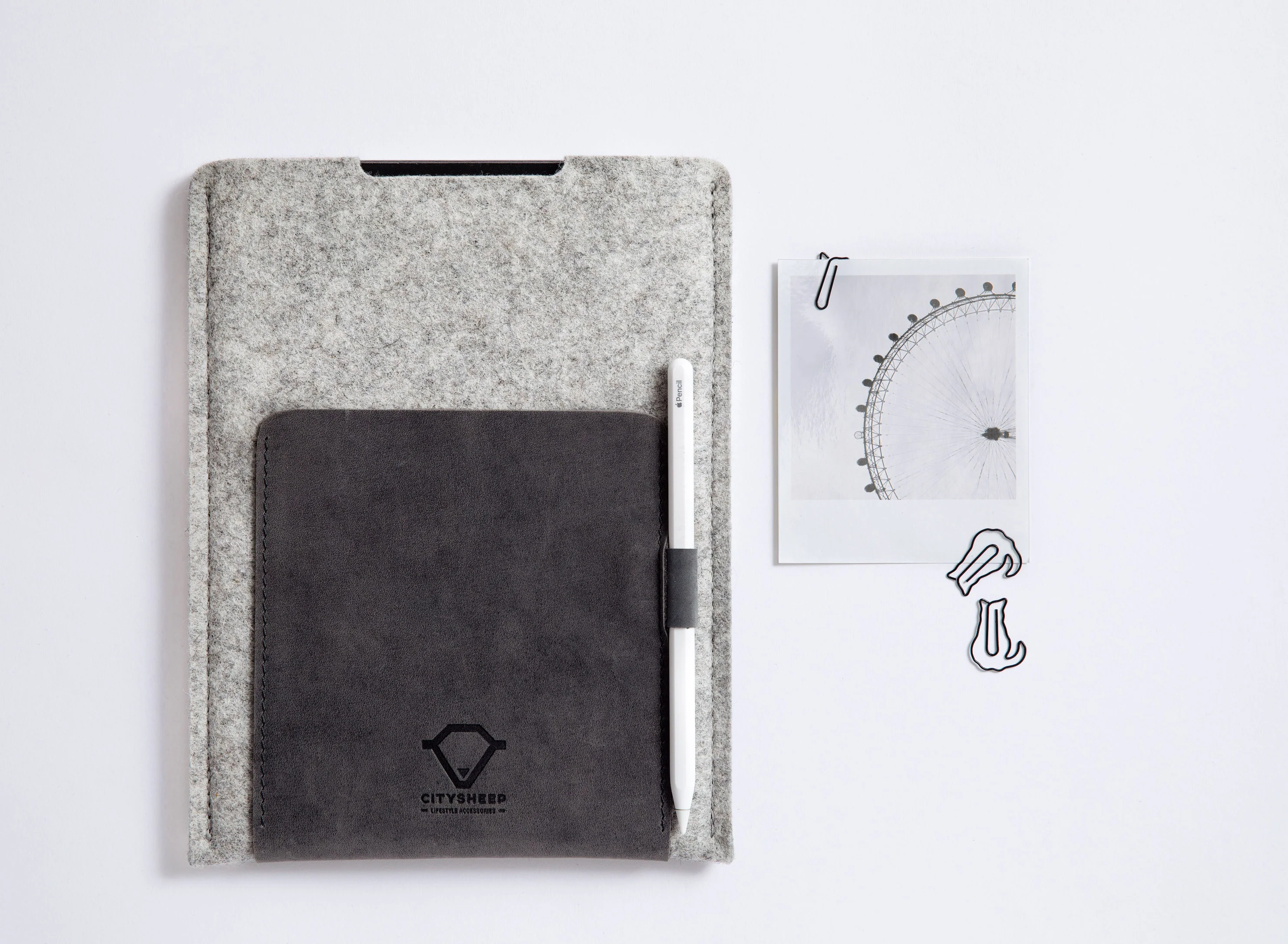 iPad Sleeve SECOND SKIN/ Scandinavian Grey/
