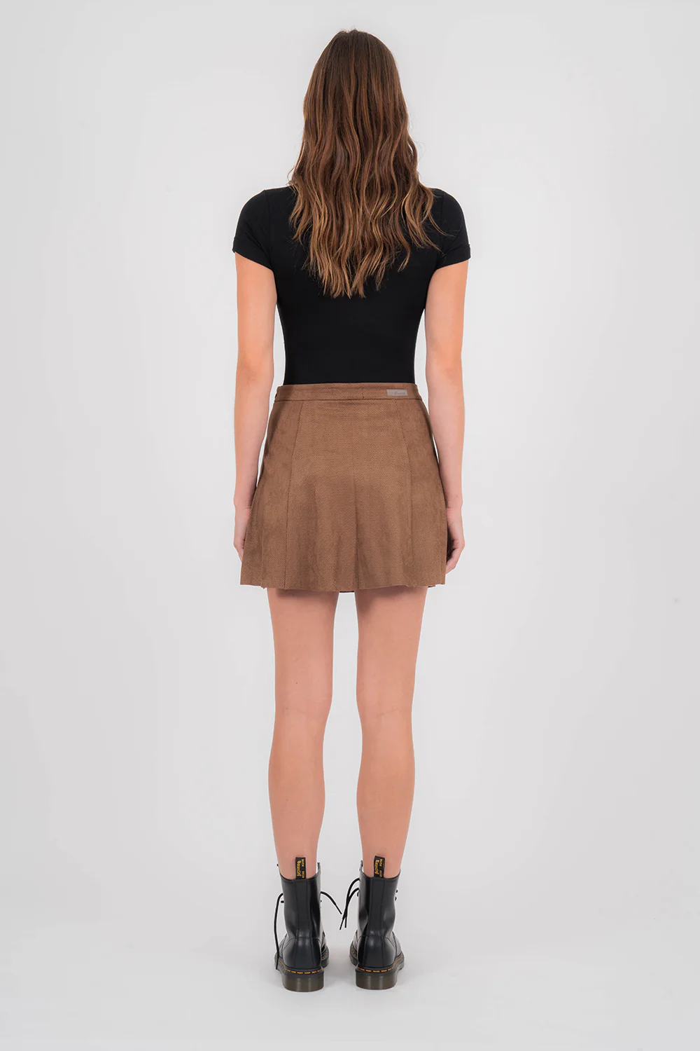 Vegan Suede Skirt