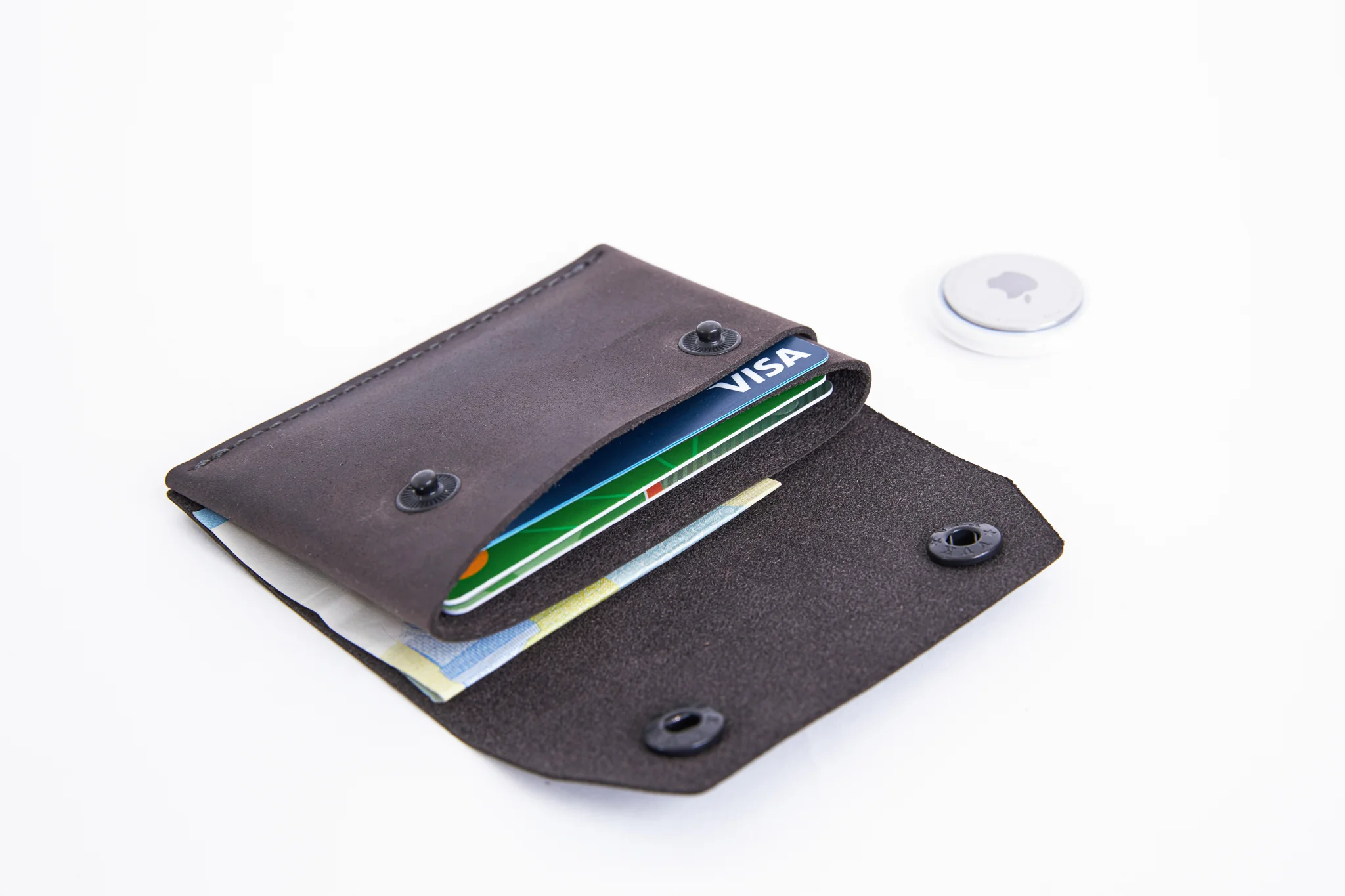 Wallet with AirTag Slot/ Scandinavian Grey