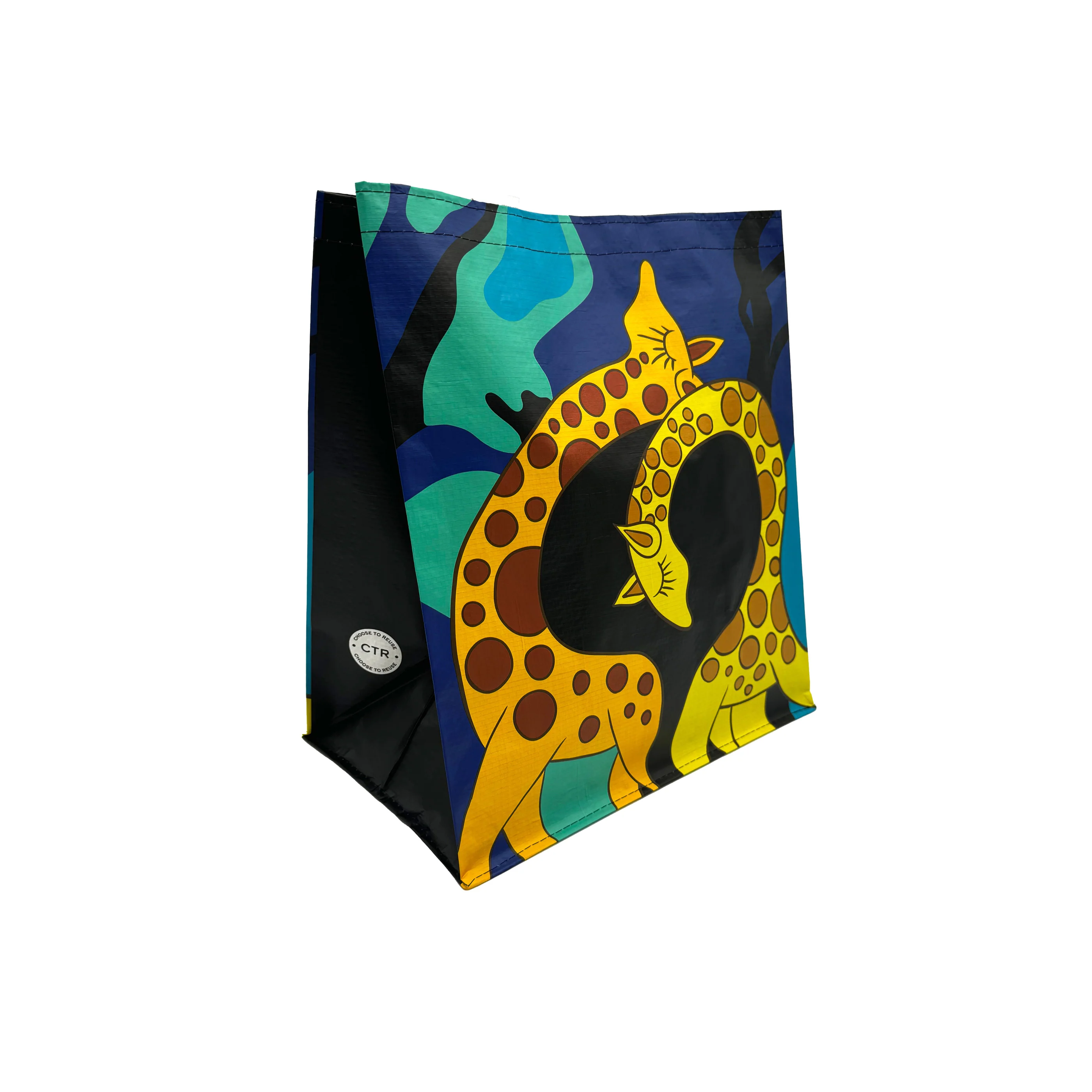 Everyday Medium Tote in Giraffes