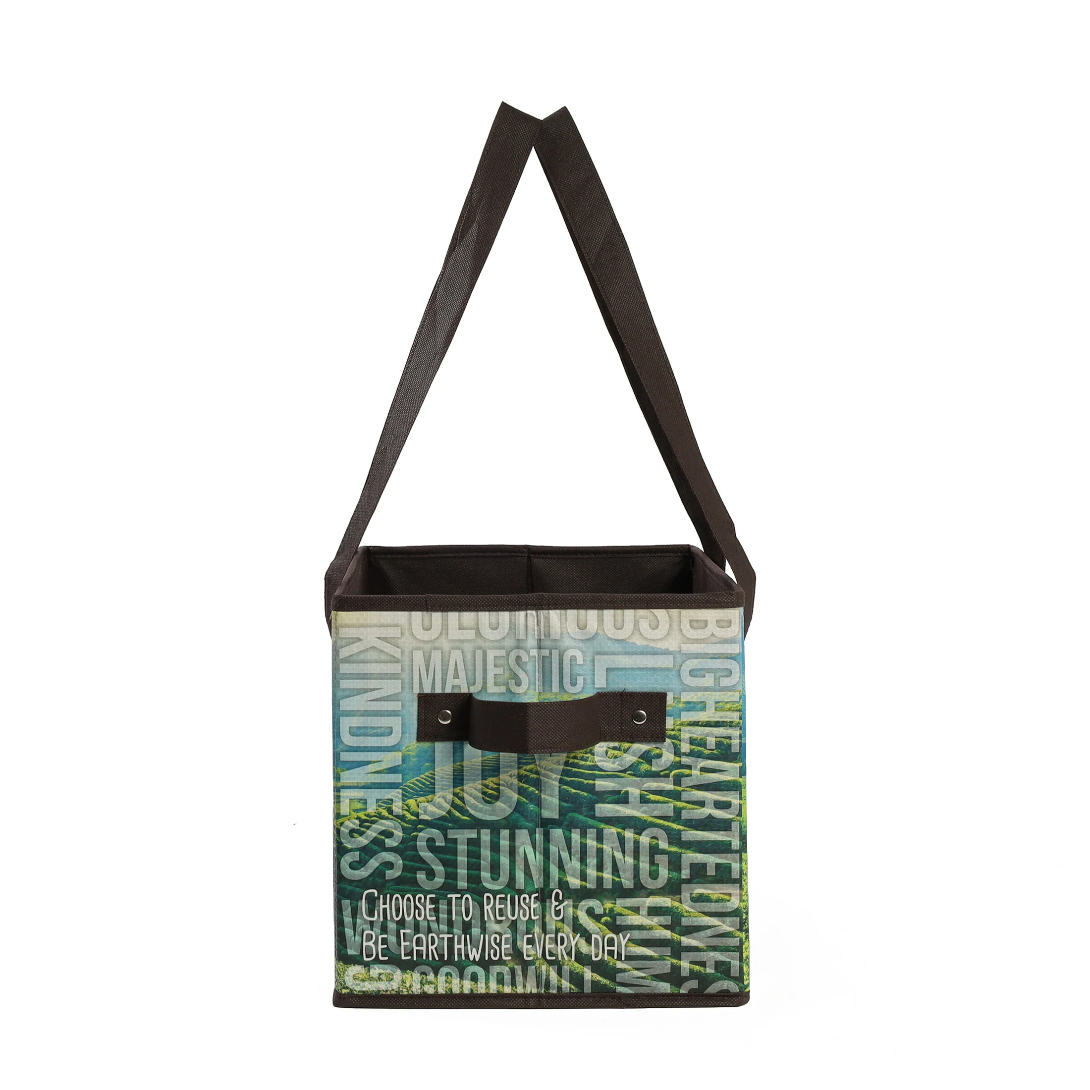 Box Tote in Choose Joy