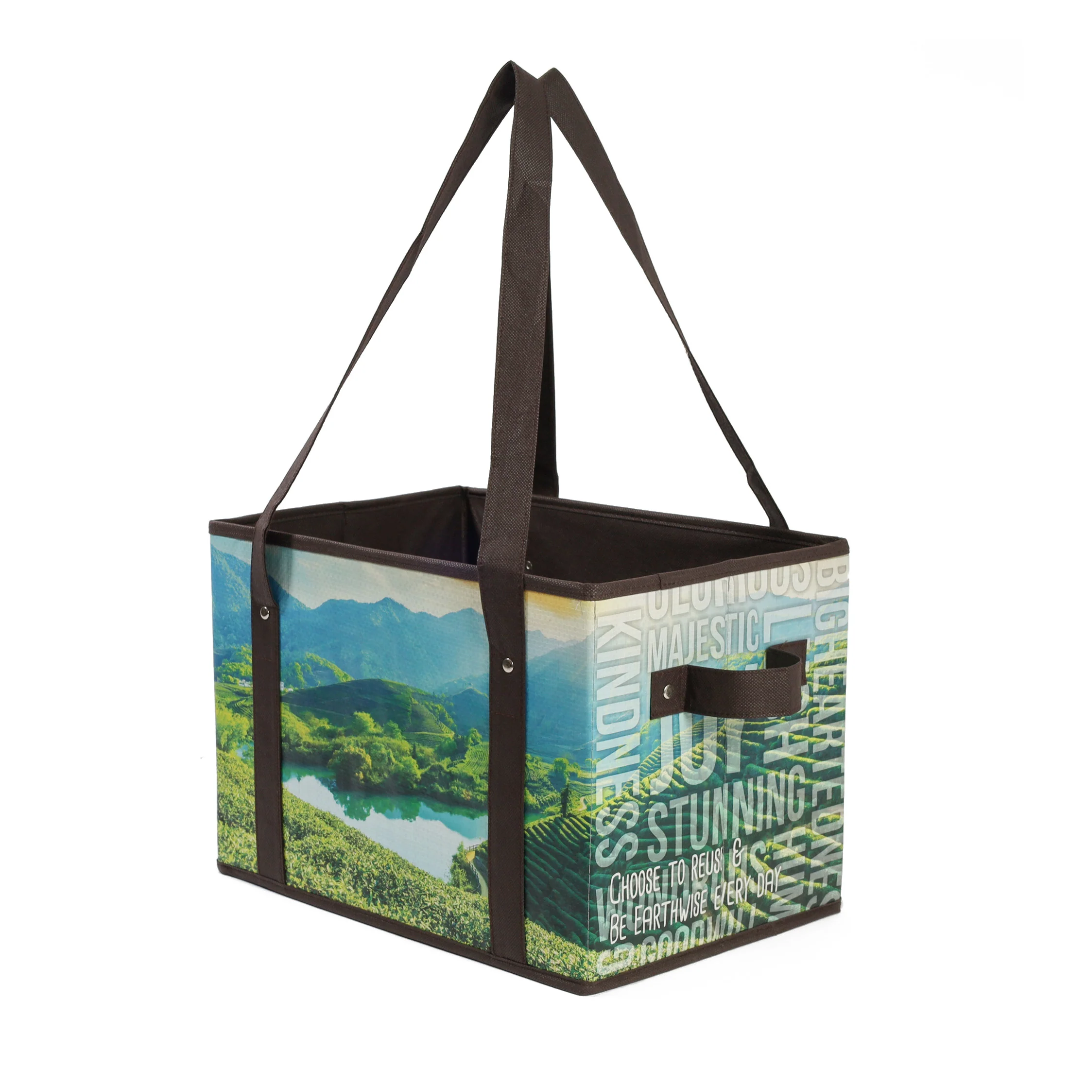 Box Tote in Choose Joy