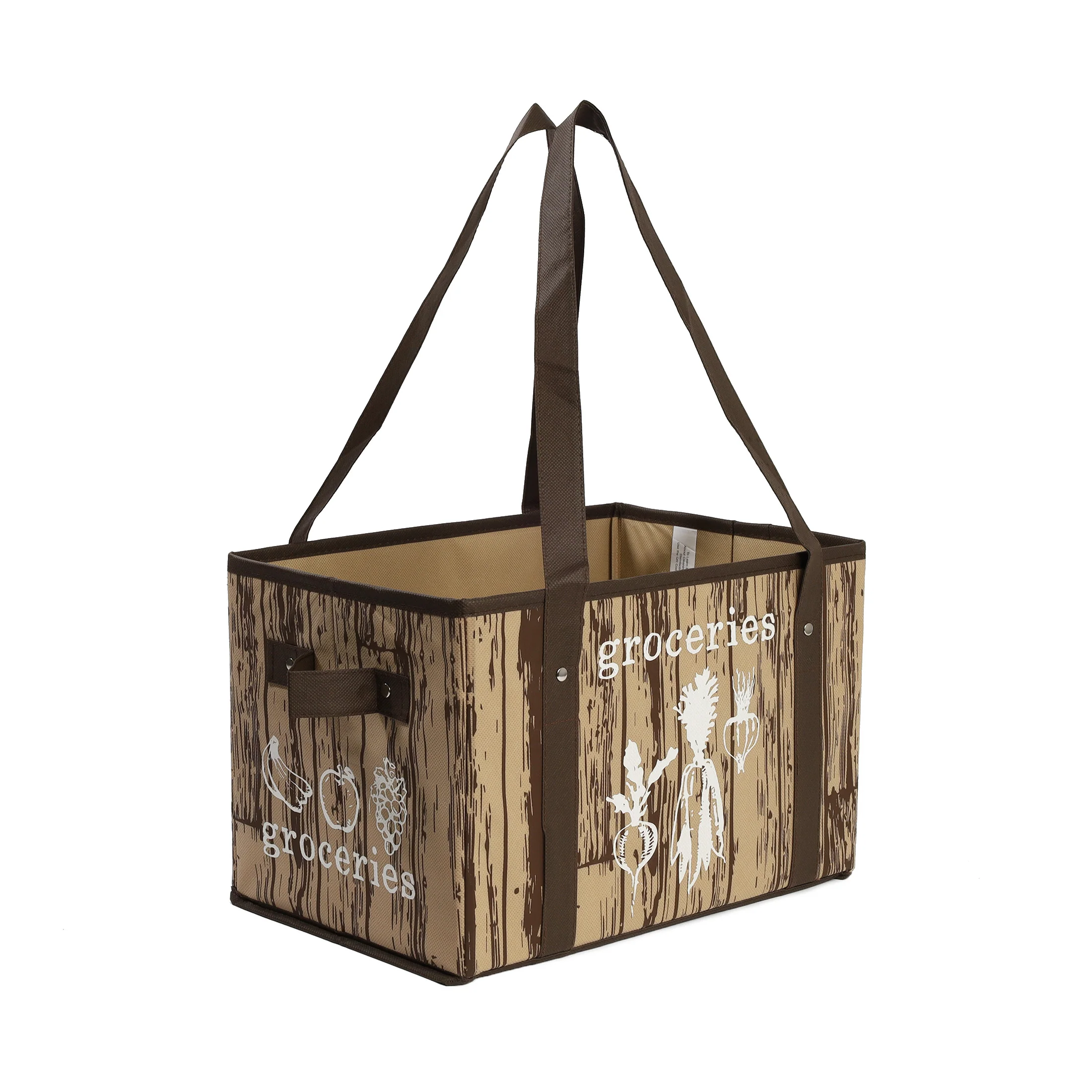 Box Tote in Groceries