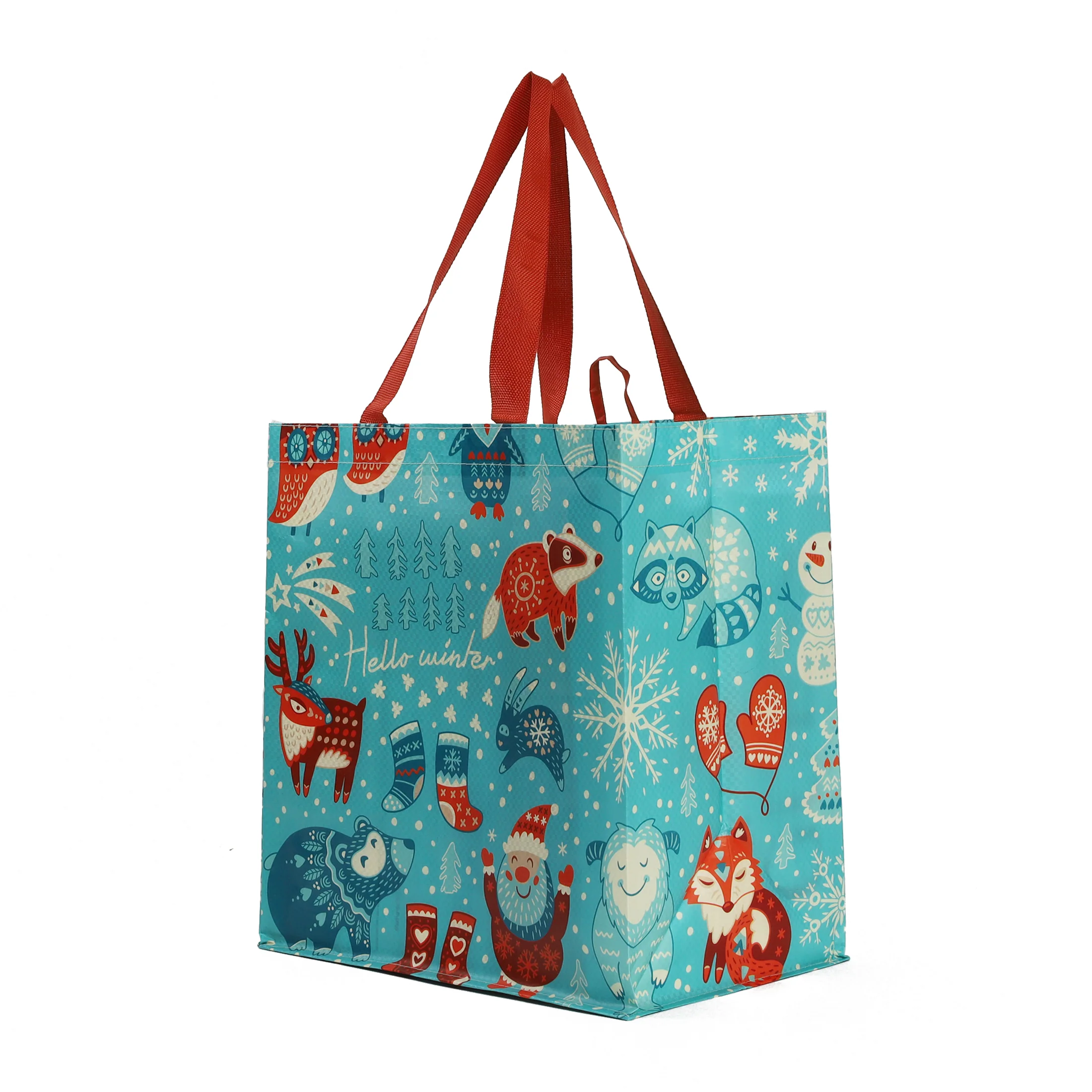 Everyday Medium Tote in Winter Wishes