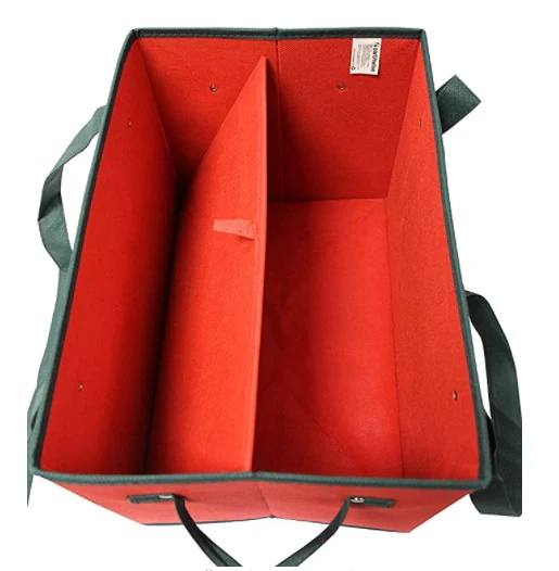 Box Bag in Holiday Plaid