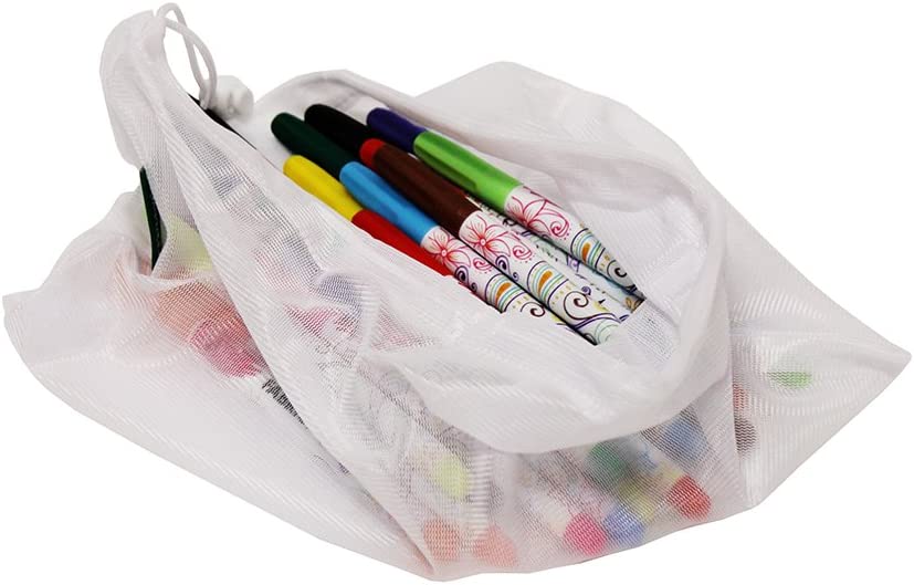 Mesh Produce Bags with Tare Weight on Bags