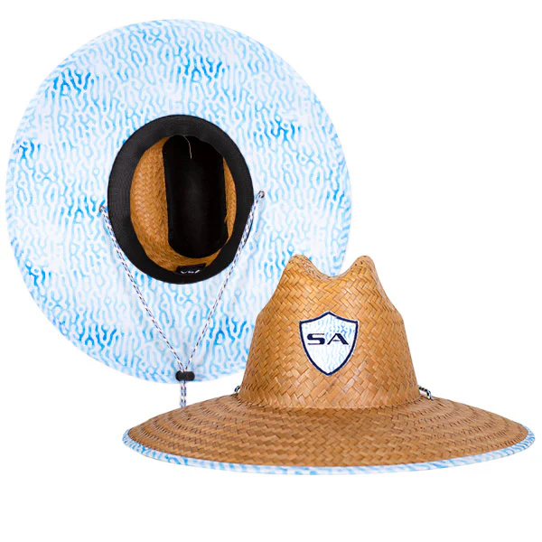 Palms Under Brim Straw Hat