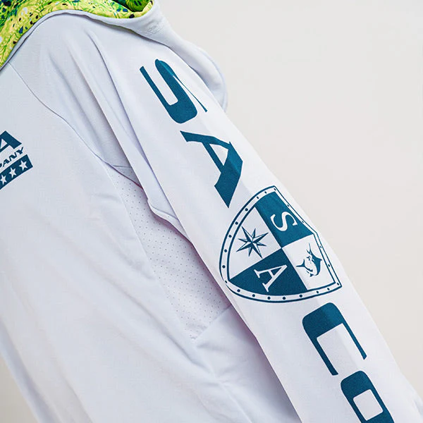 Kid's Hooded Performance Long Sleeve Shirt