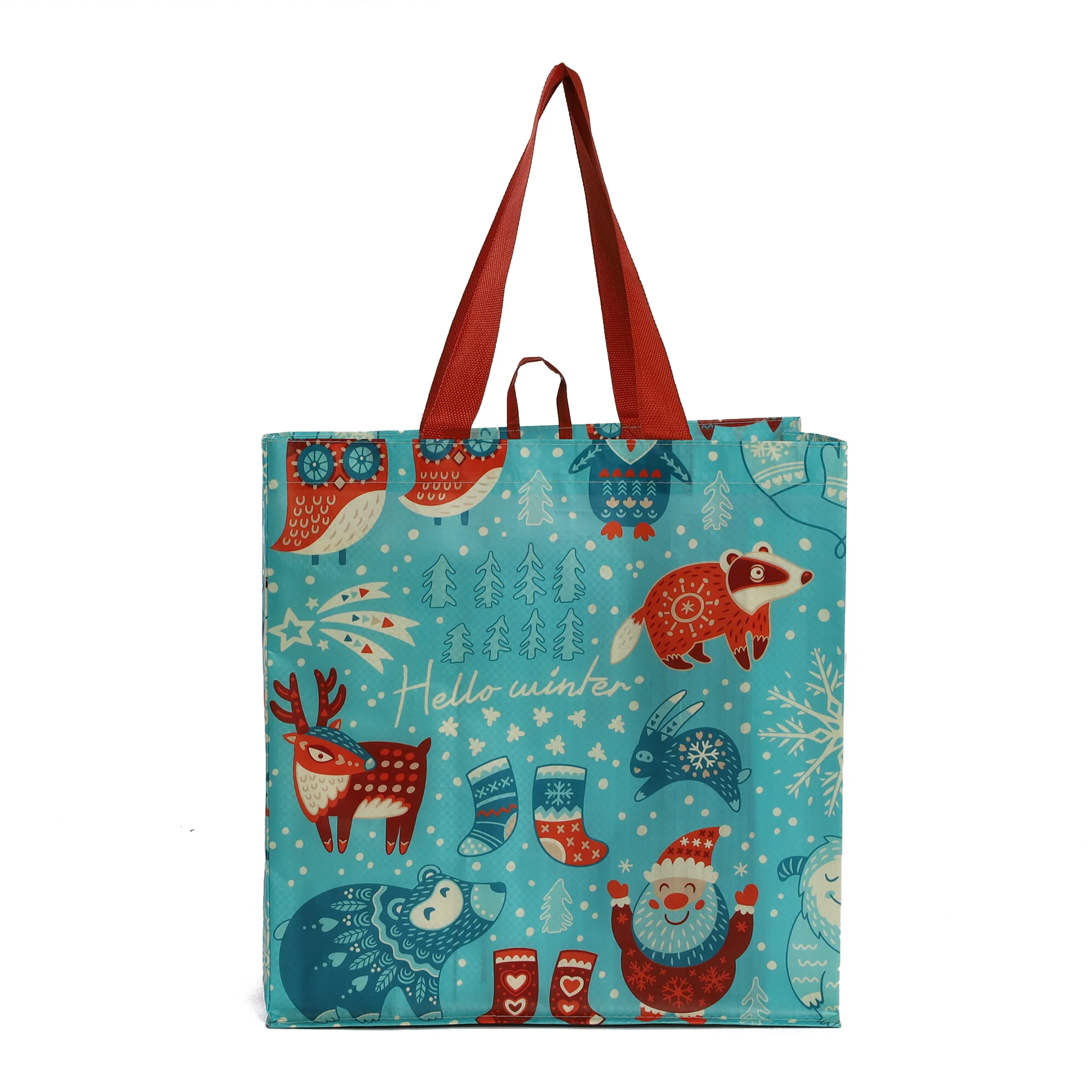 Everyday Medium Tote in Winter Wishes