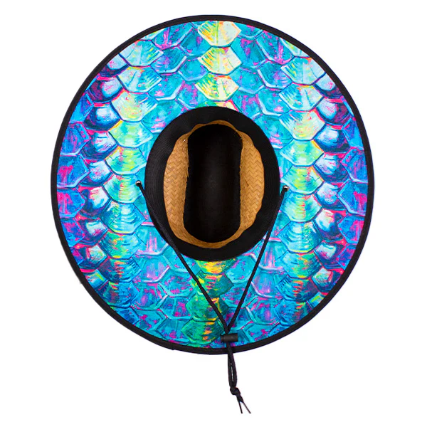 Palms Under Brim Straw Hat