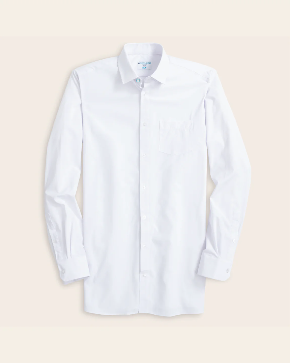 Range Shirt - White Long Sleeve - Tall
