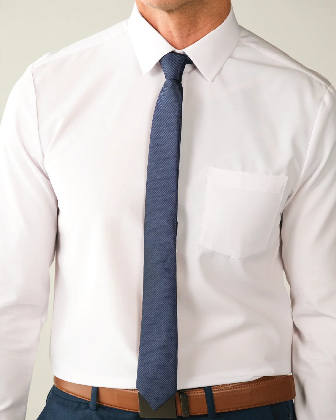 Range Shirt - White Long Sleeve - Tall