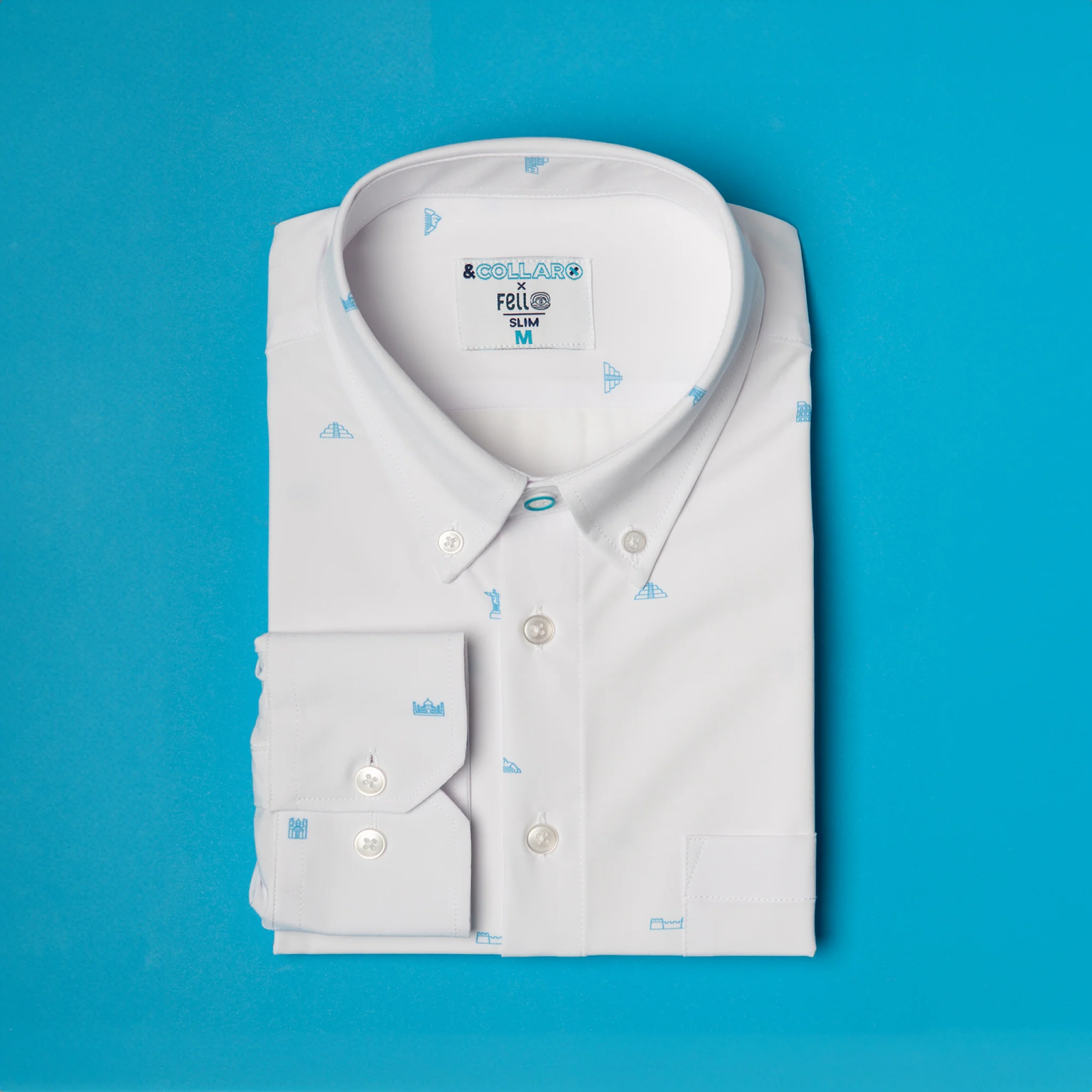 Range Shirt - White w/ 7 Wonders Icons