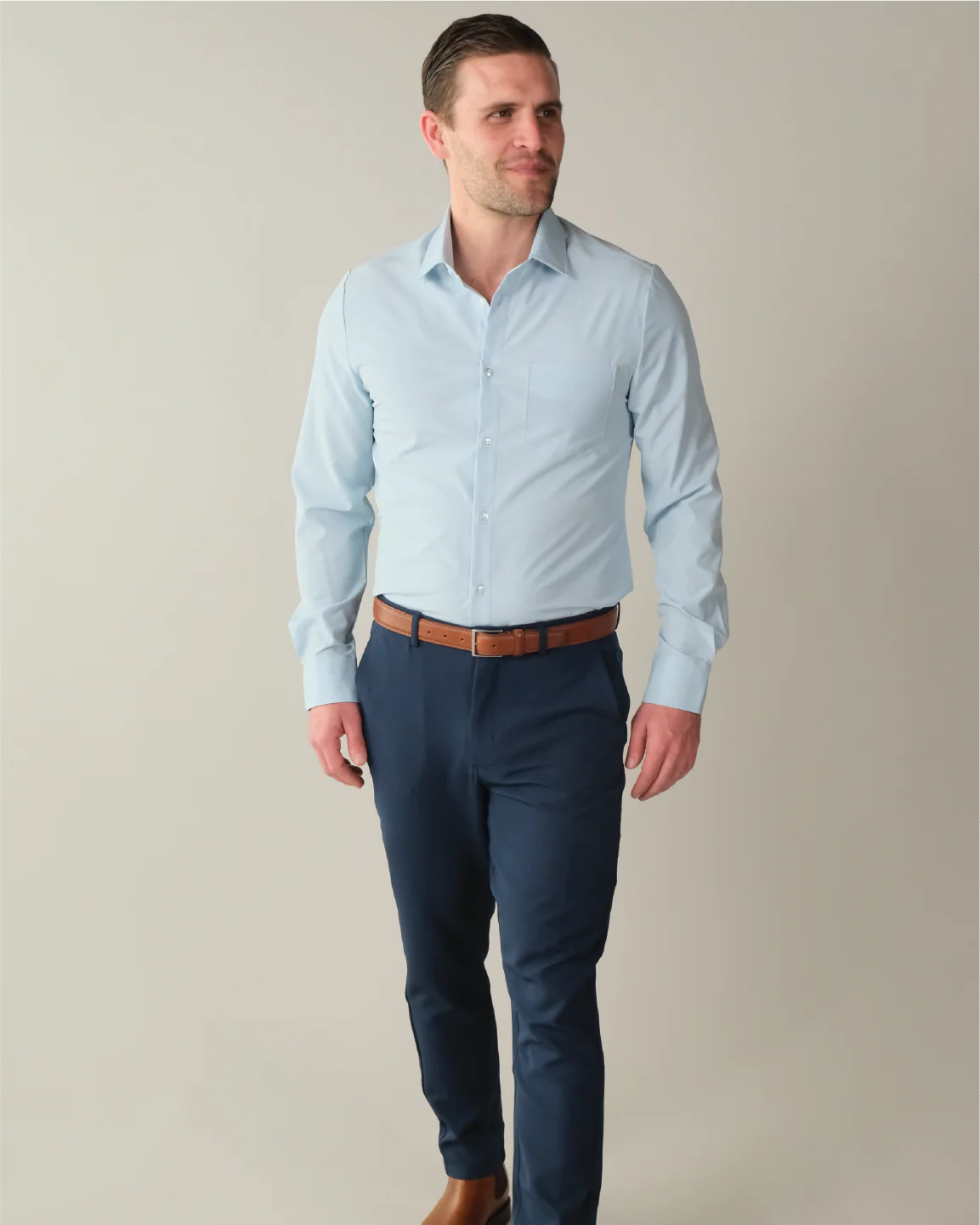 Range Shirt - Pale Blue