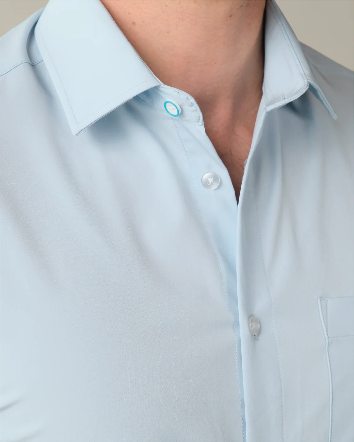 Range Shirt - Pale Blue