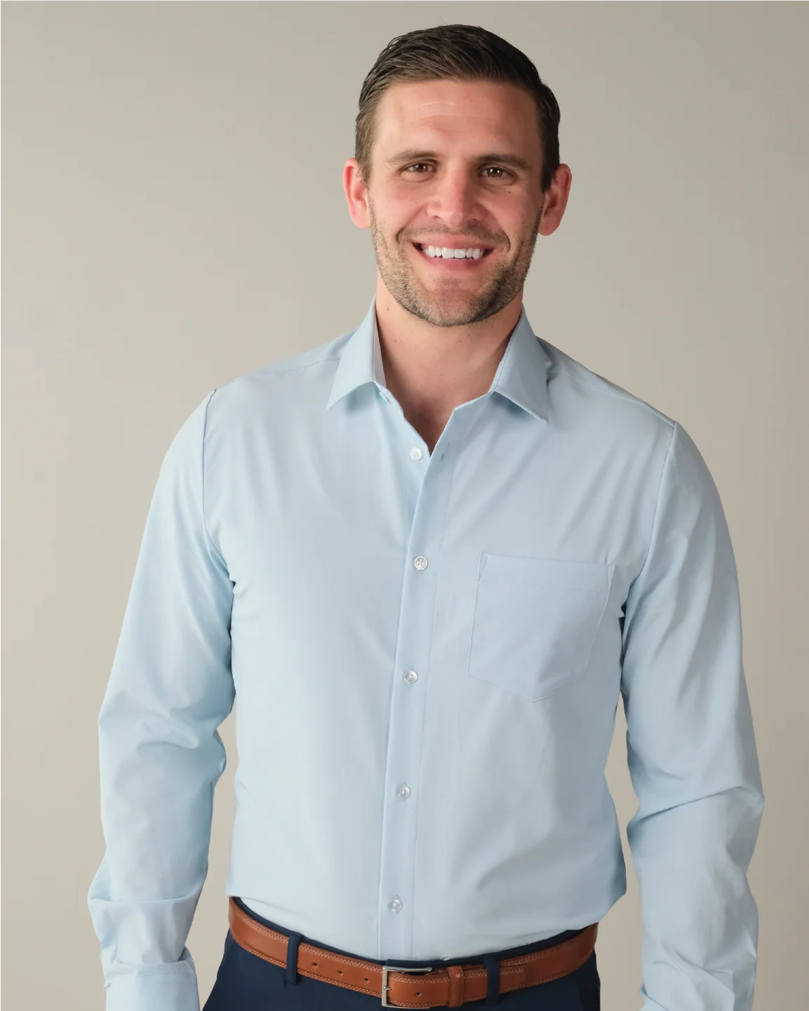 Range Shirt - Pale Blue