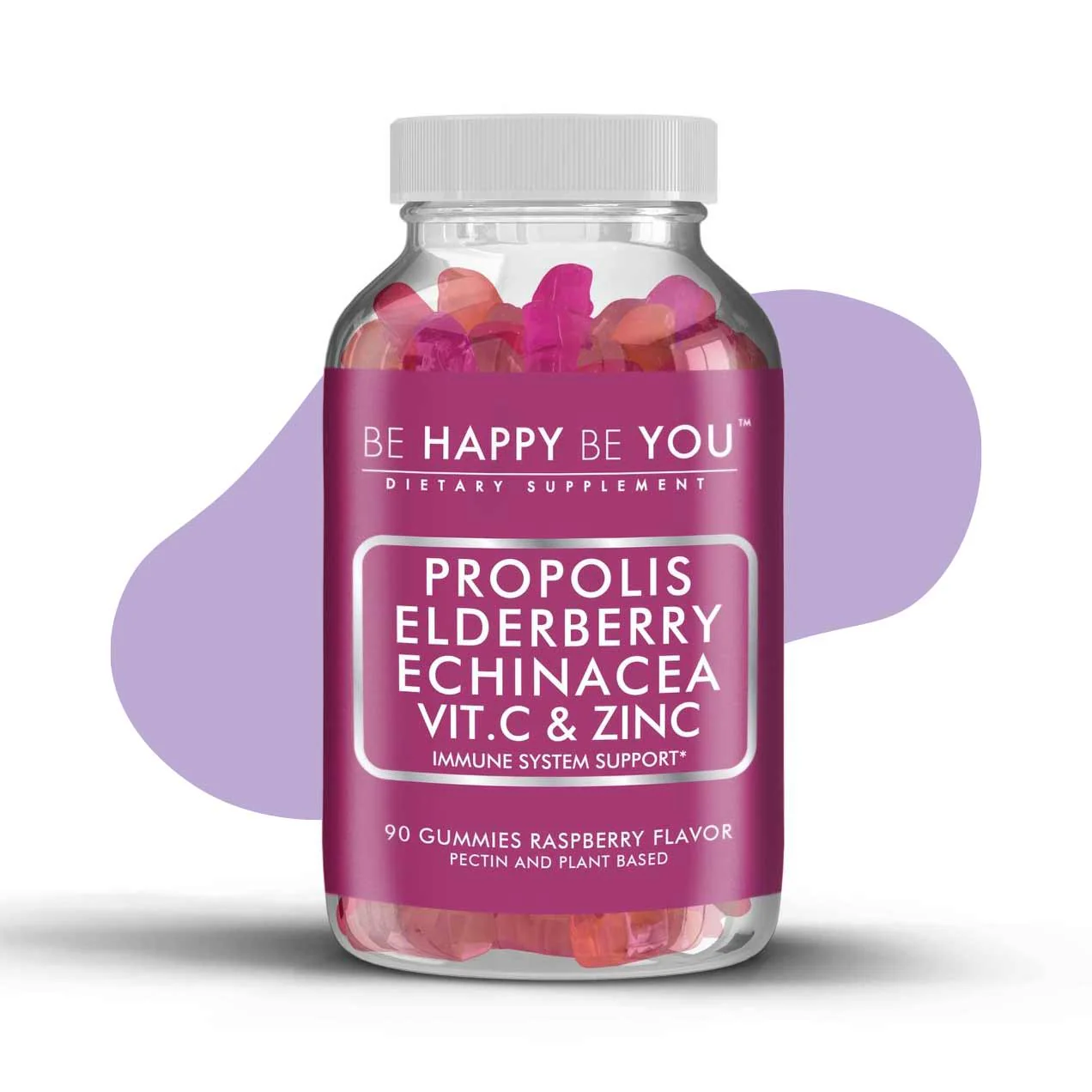 Propolis, Elderberry, Echinacea & Vit-C & Zinc Gummy