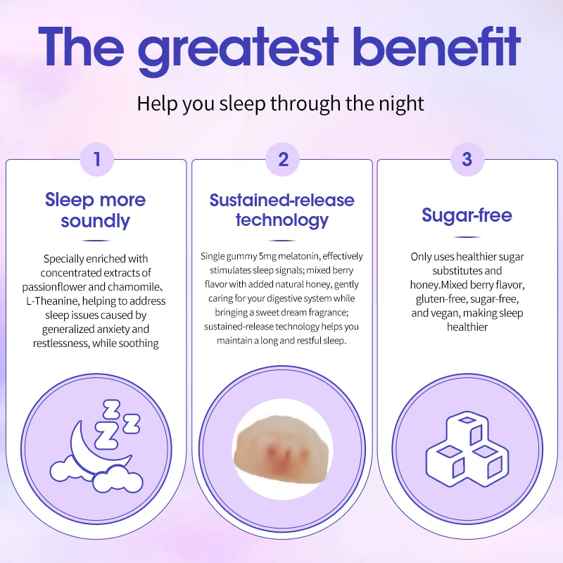 Melatonin Gummies 60pcs