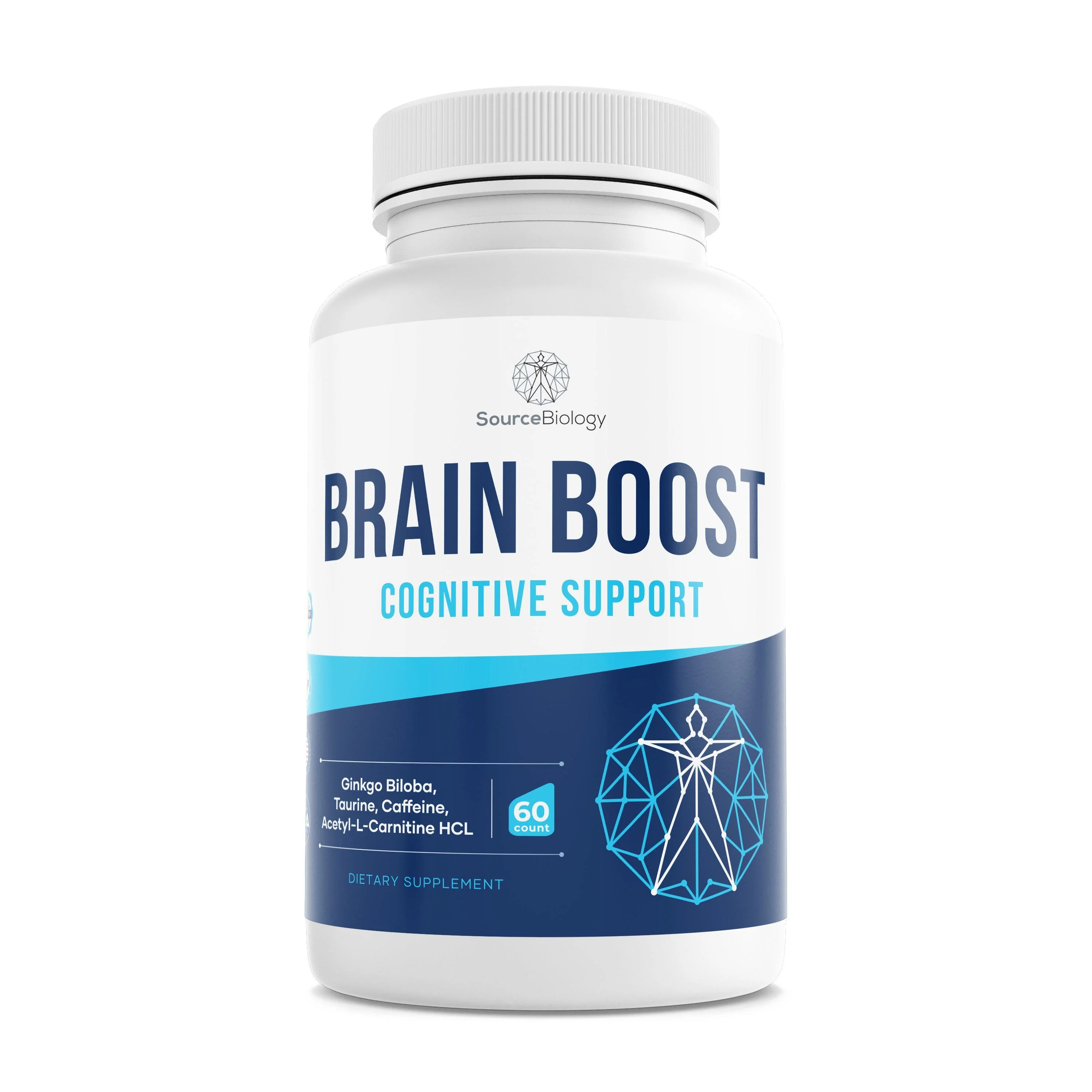 Brain Boost with Ginkgo Biloba and Vitamin B12