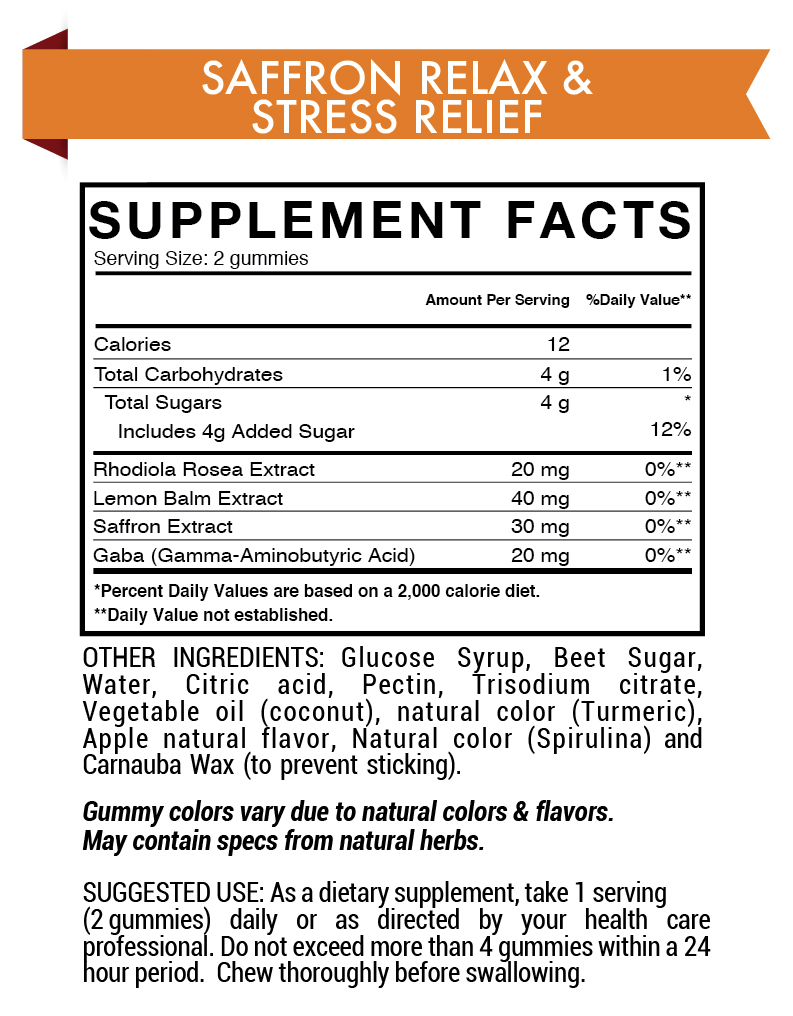 Relax & Stress Relief Gummy