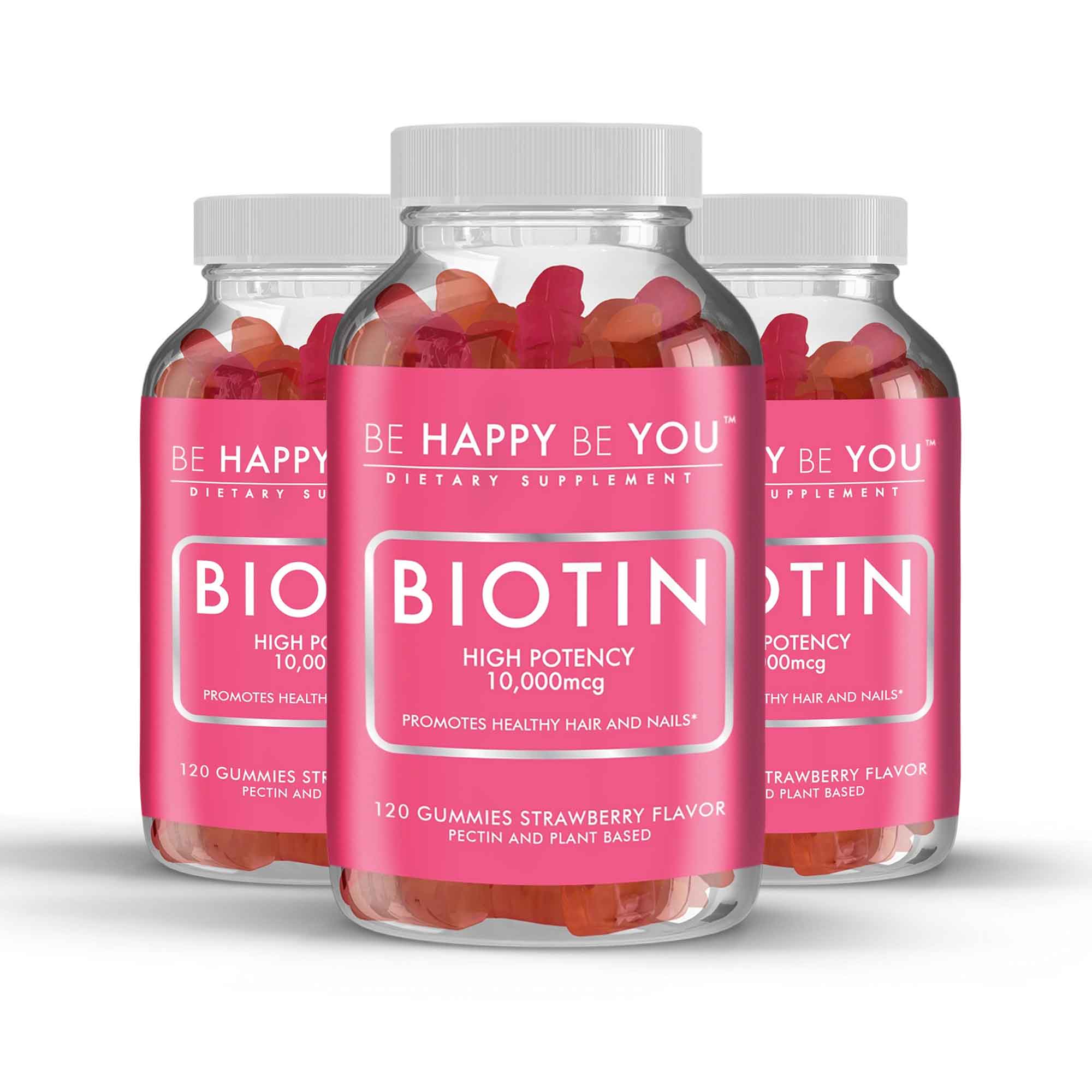 10,000 MCG Biotin Gummy Vitamin