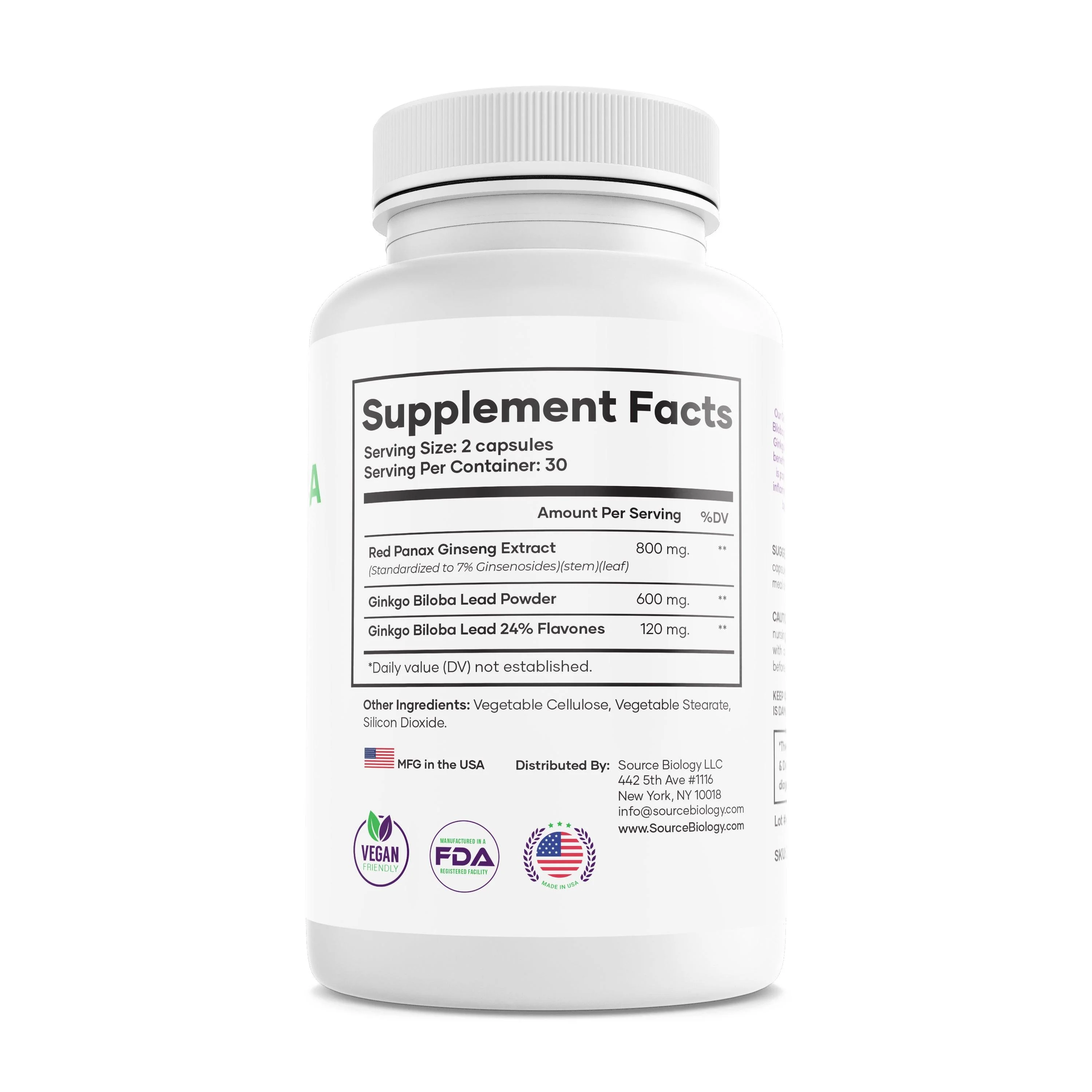 Ginkgo Biloba Ultra with Ginseng